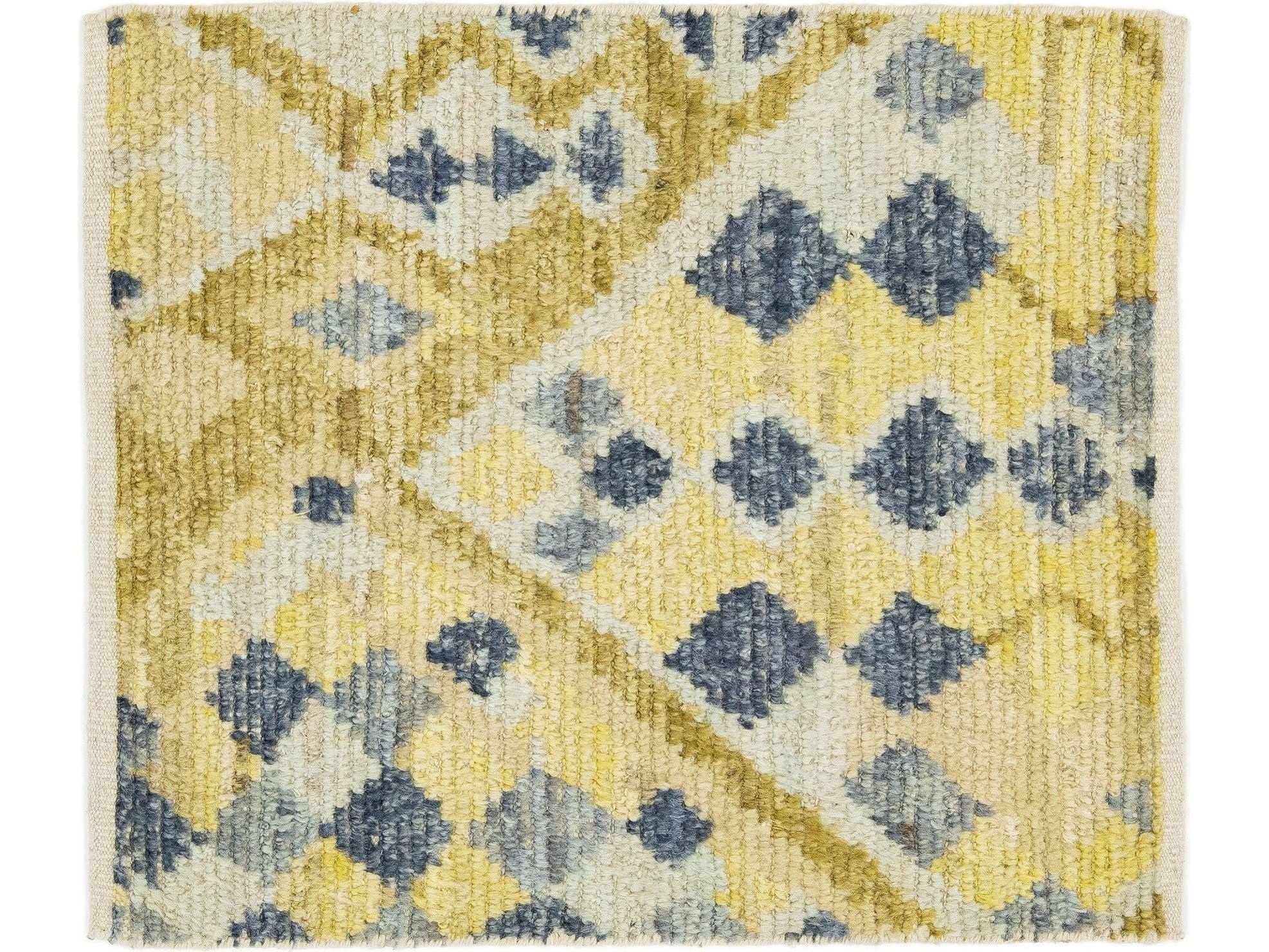 Modern Moroccan Berber Style Custom Wool Rug