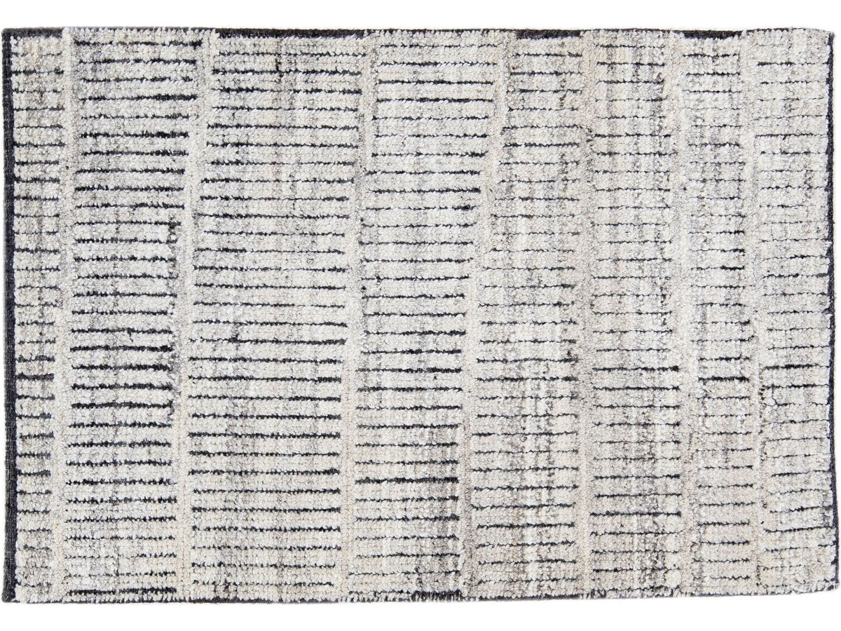 Modern Moroccan Wool Custom Rug