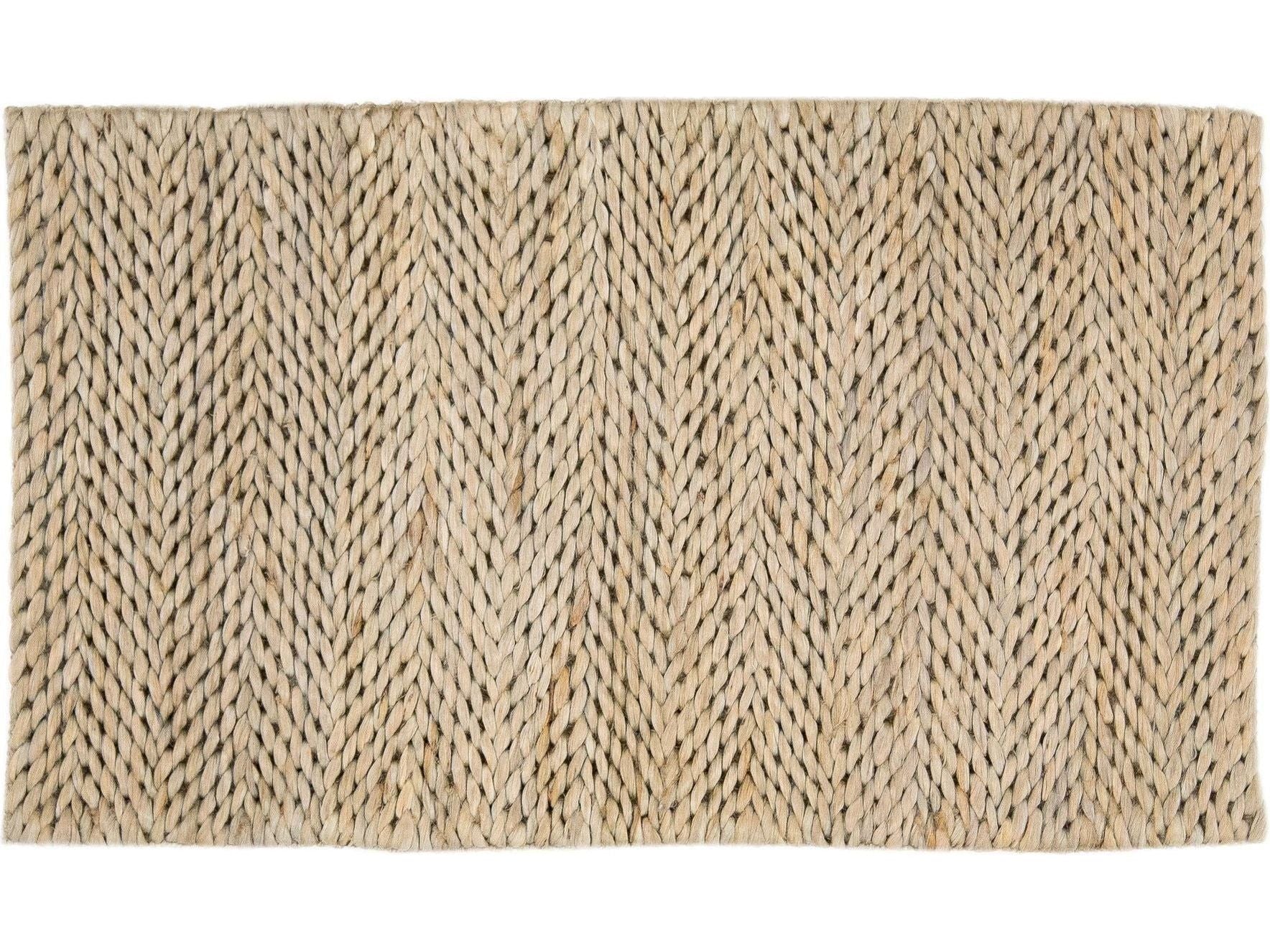 Modern Natural Custom Jute Rug