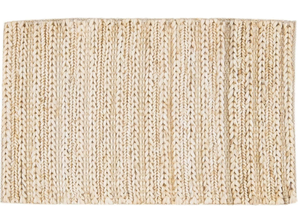 Modern Natural Jute Custom Rug