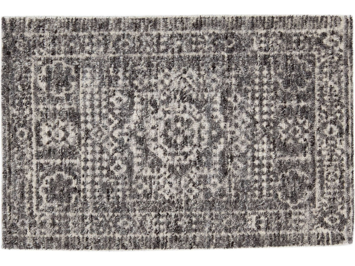Modern Moroccan Wool Custom Rug