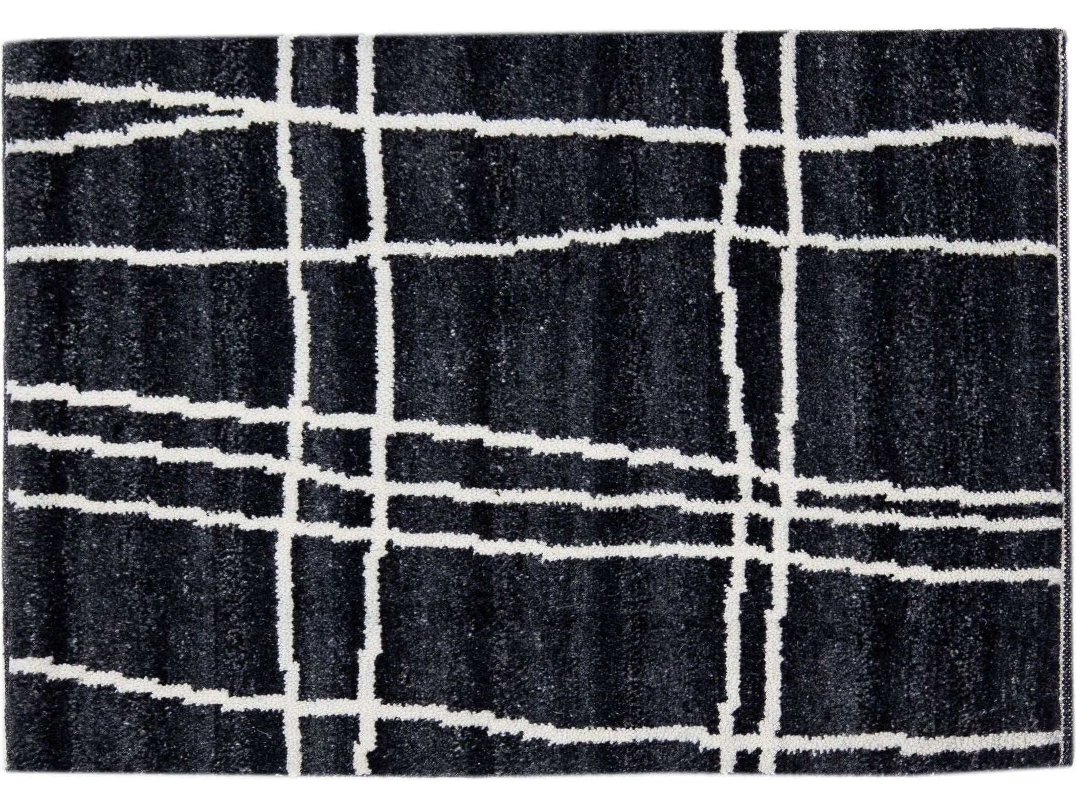 Modern Moroccan Style Custom Wool Rug