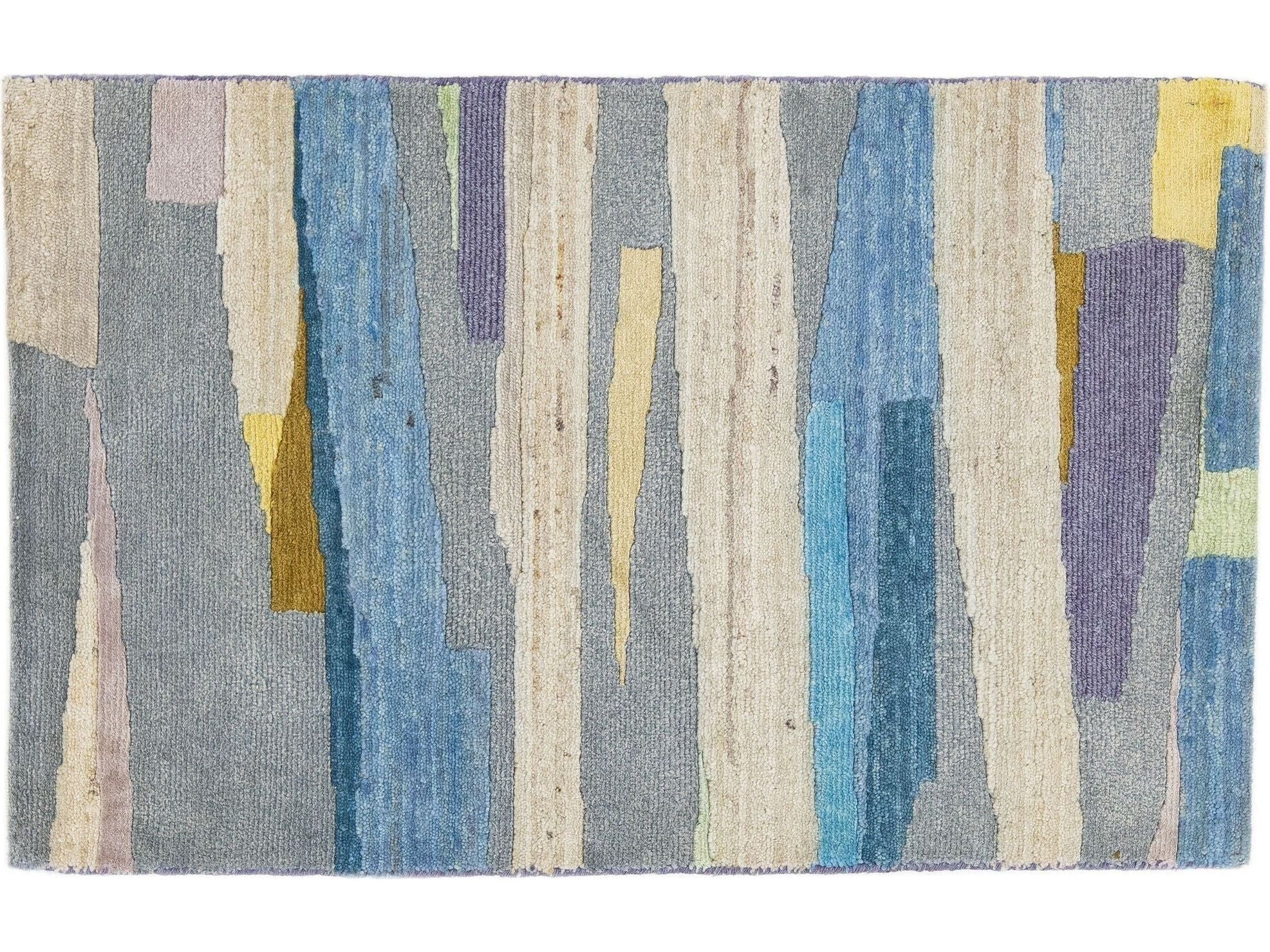 Modern Abstract Custom Wool Rug