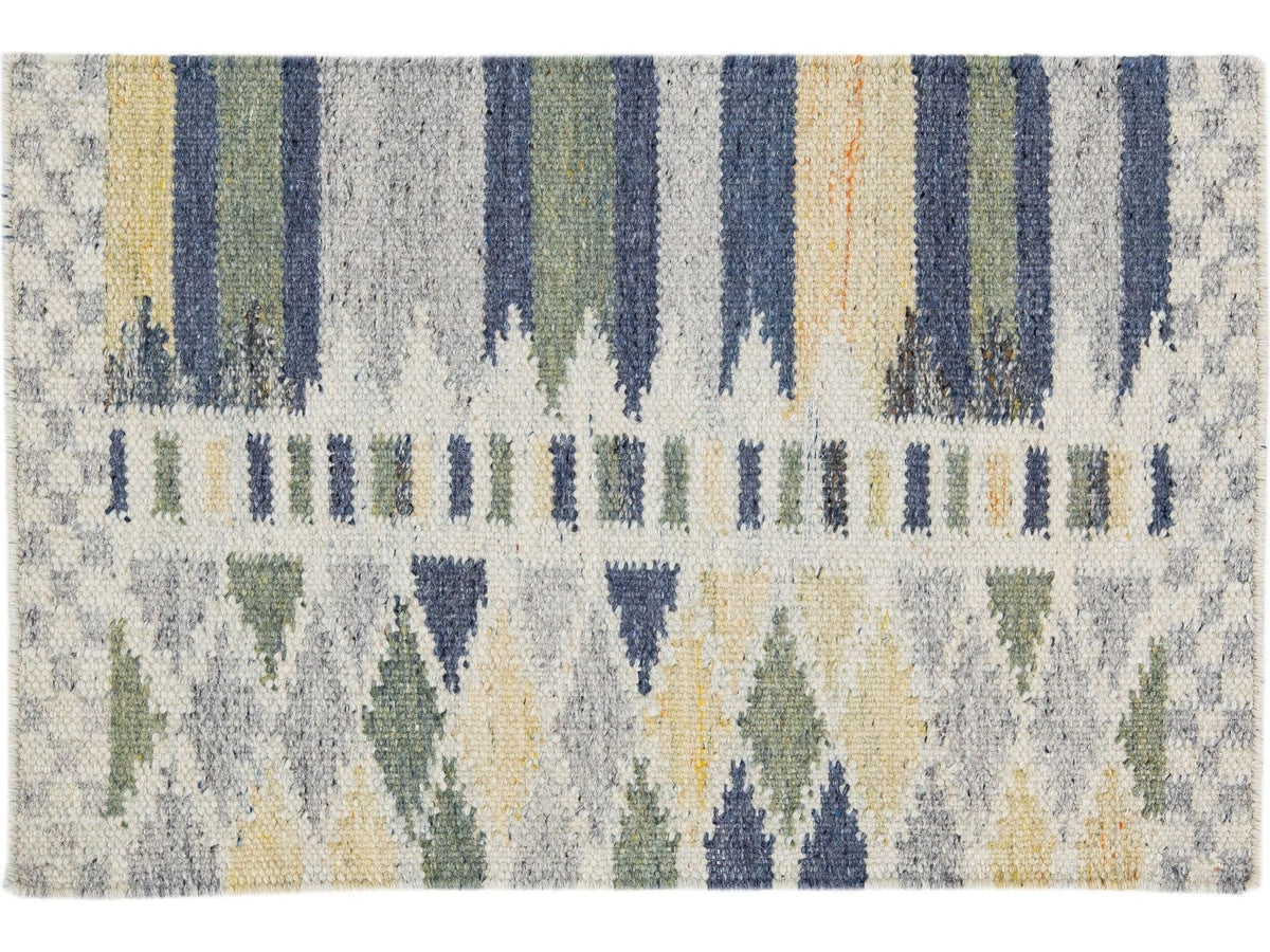 Modern Scandinavian Style Wool Custom Rug