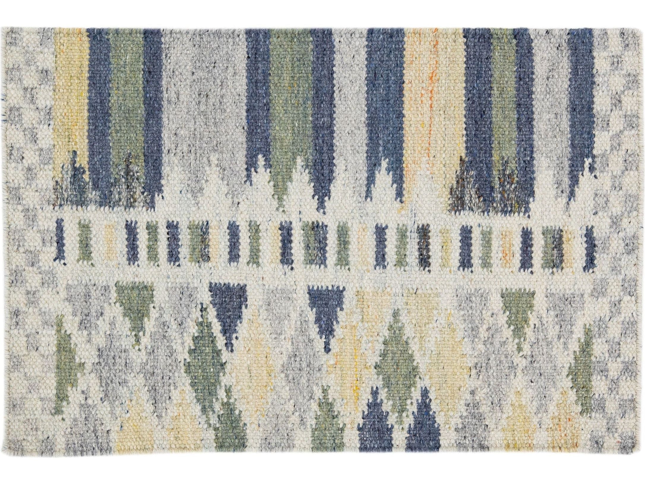 Modern Swedish Style Custom Wool Rug