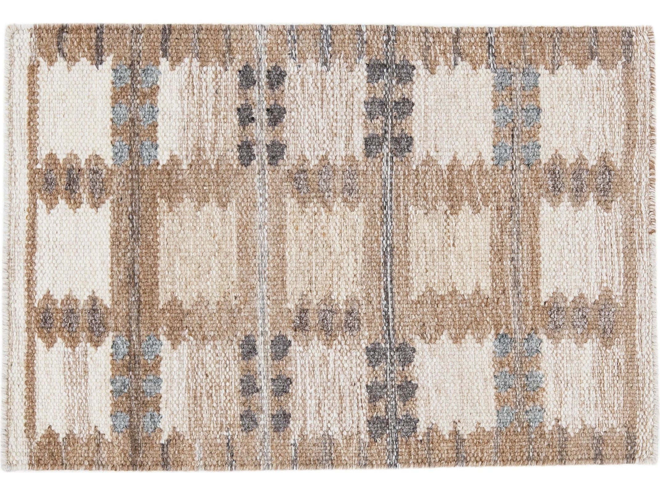 Modern Swedish Style Custom Wool Rug