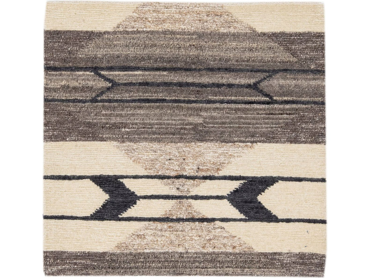 Modern Tibetan Wool Custom Rug