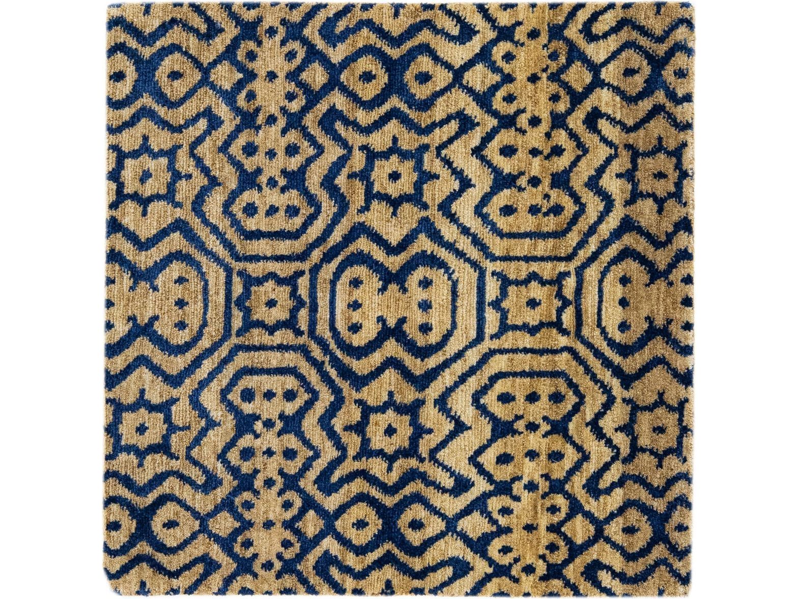 Modern Geometric Custom Wool Rug