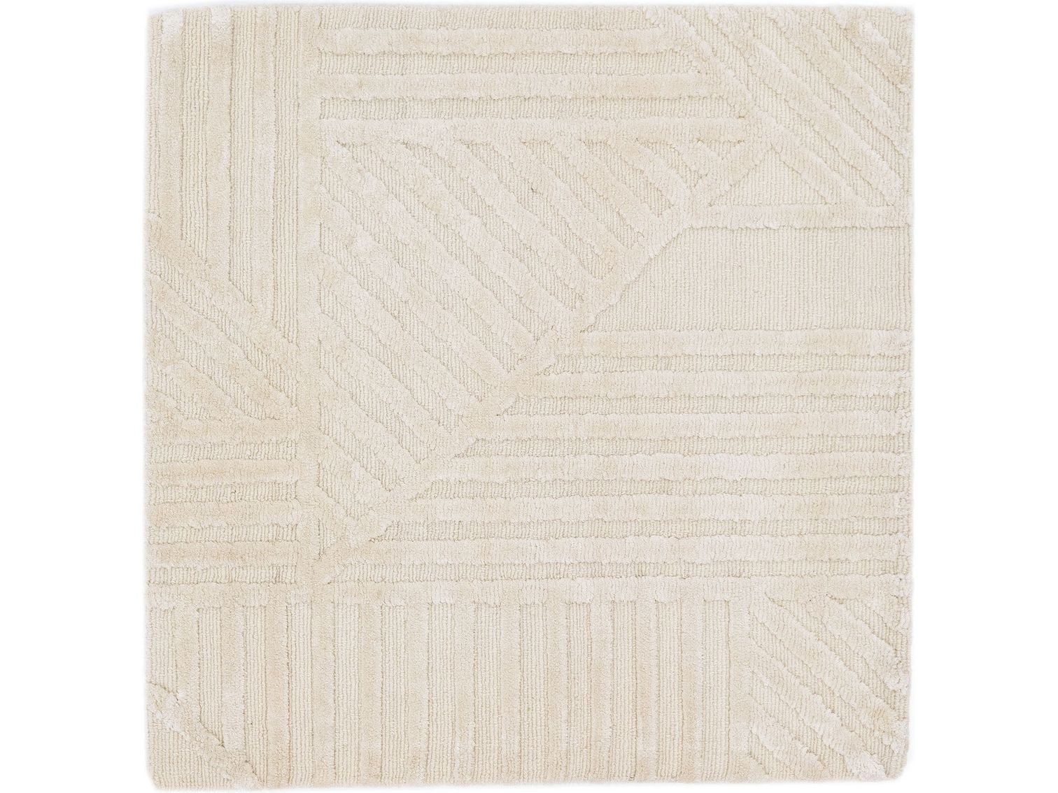 Modern Geometric Custom Wool Rug