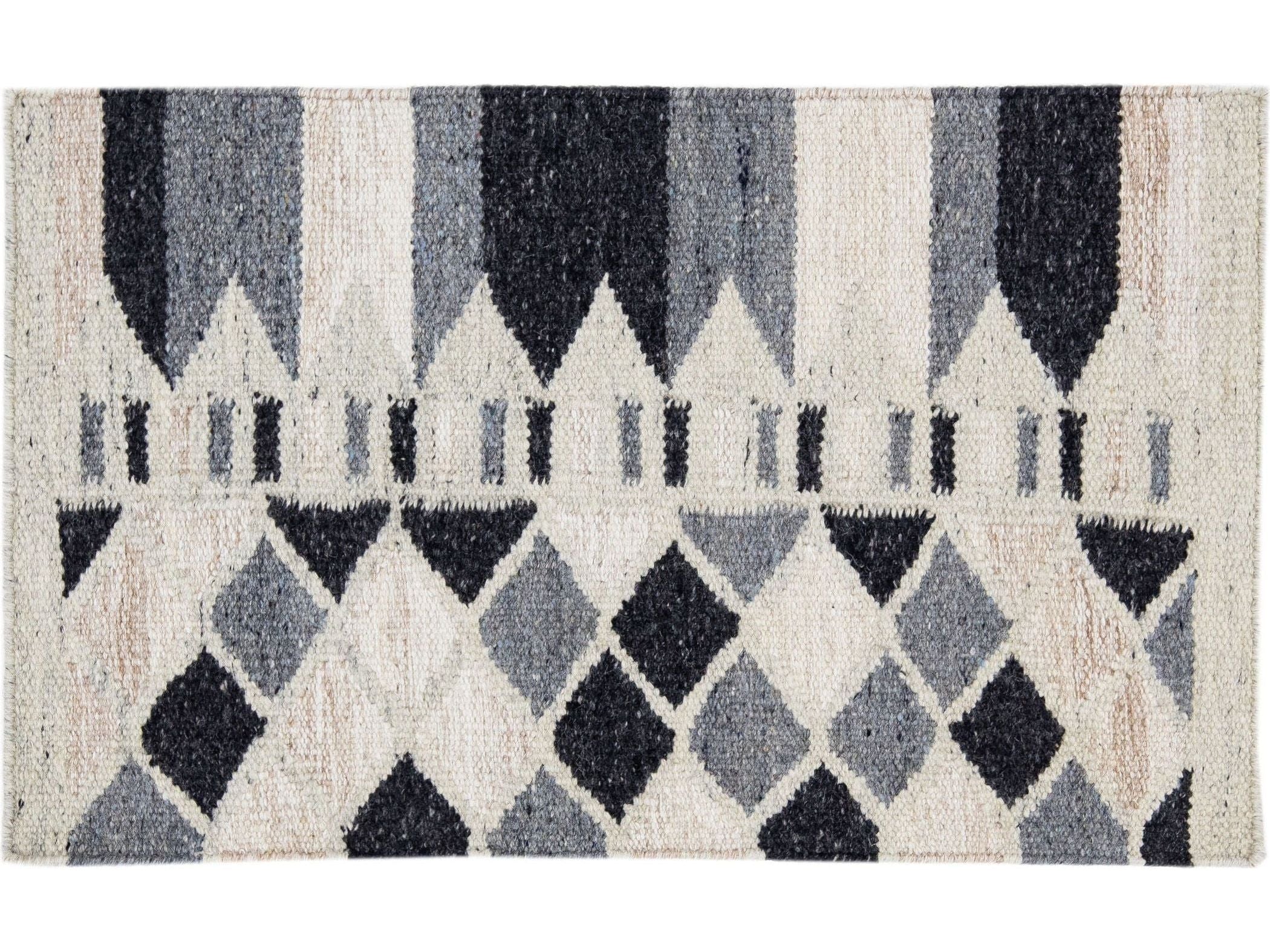 Modern Swedish Style Custom Wool Rug