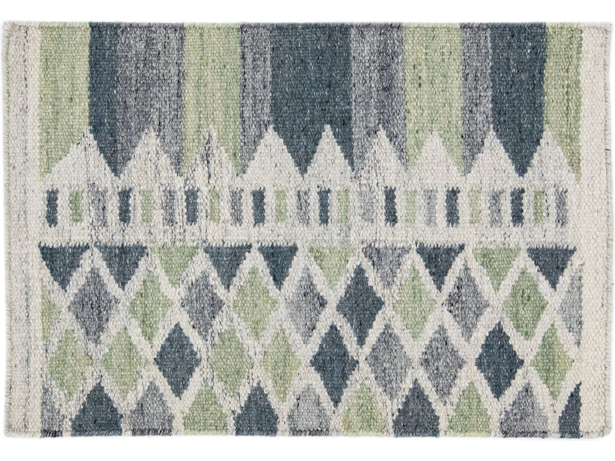 Modern Scandinavian Style Wool Custom Rug