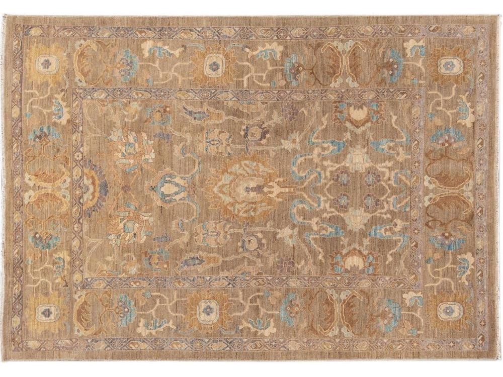 Modern Sultanabad Rug 7 X 10