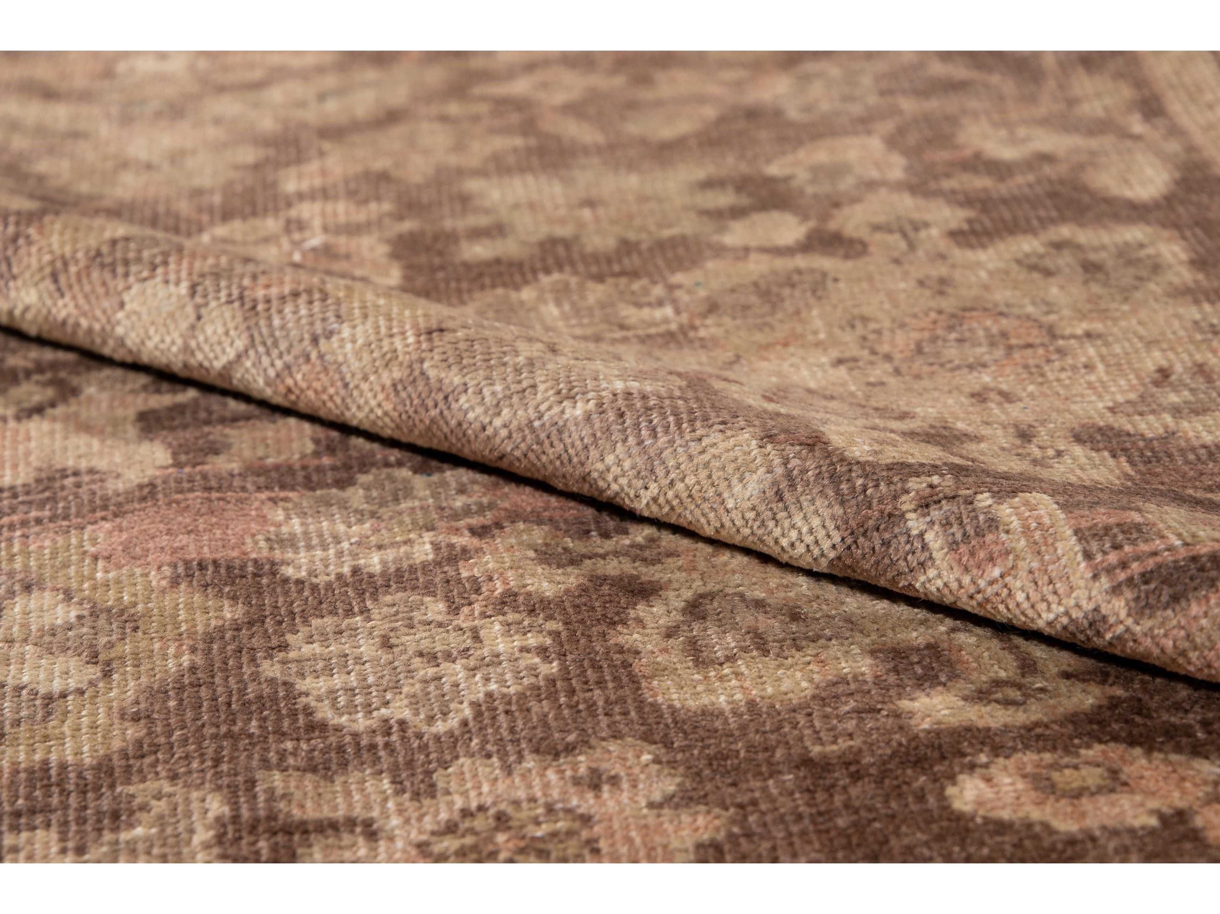 Antique Persian Mahal Wool Rug 10 X 12