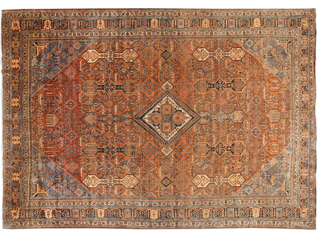 Antique Persian Joshegan Rug 14 x 20