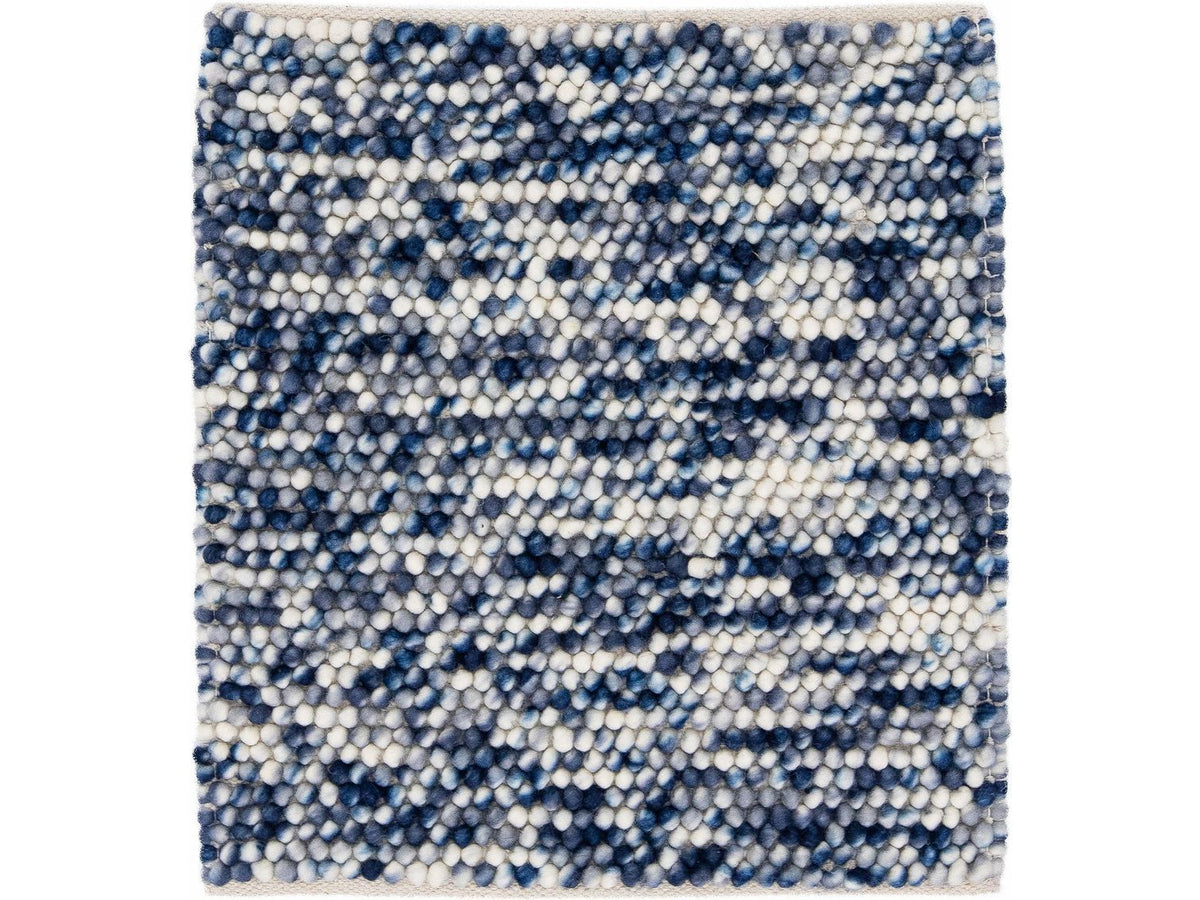 Modern Textured Wool Custom Rug