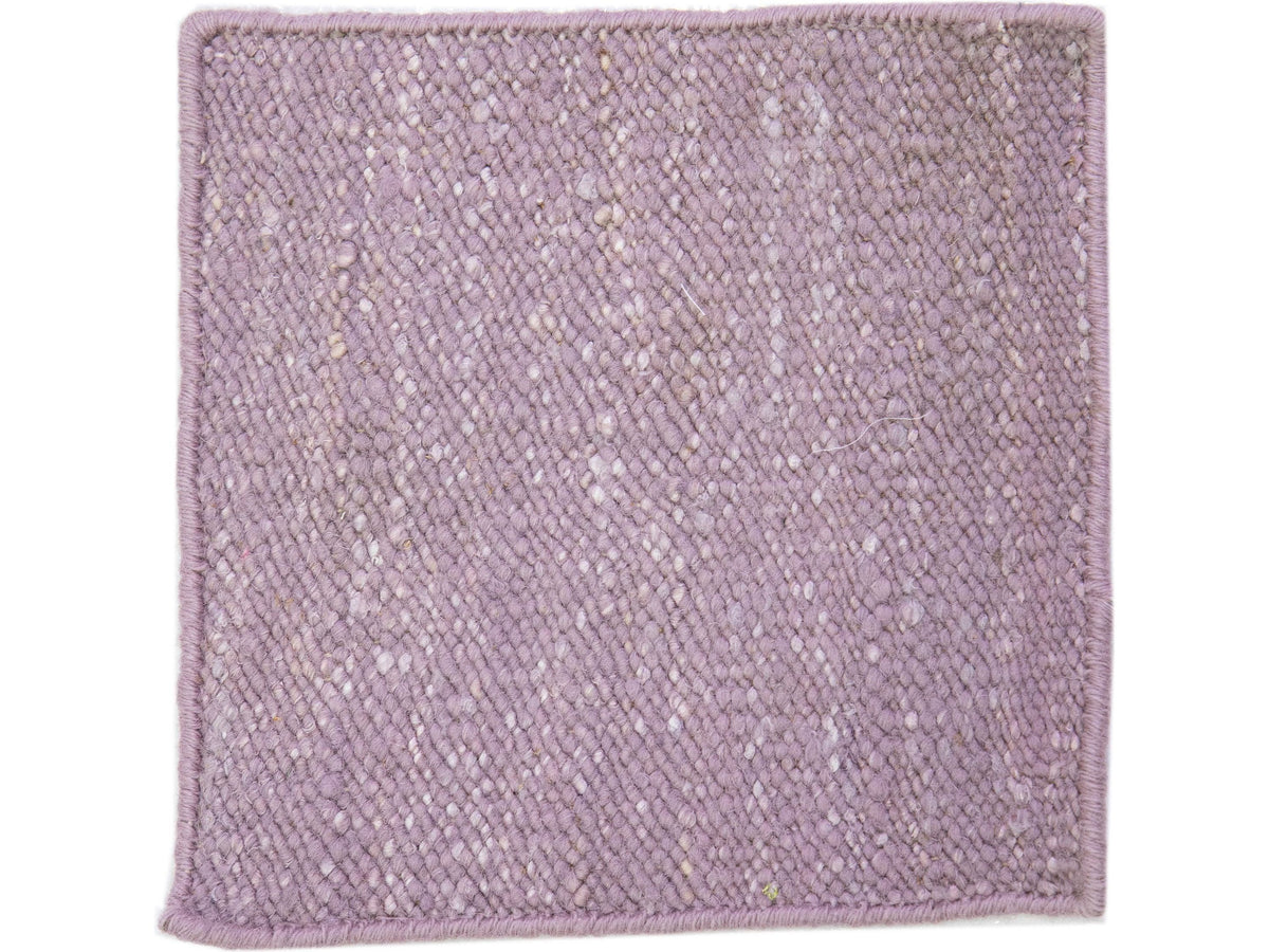 Modern Kilim Wool and Silk Blend Custom Rug