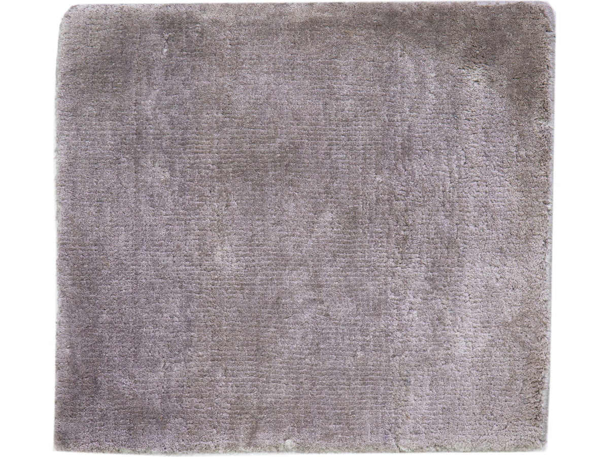 Modern Natural Silk Custom Rug