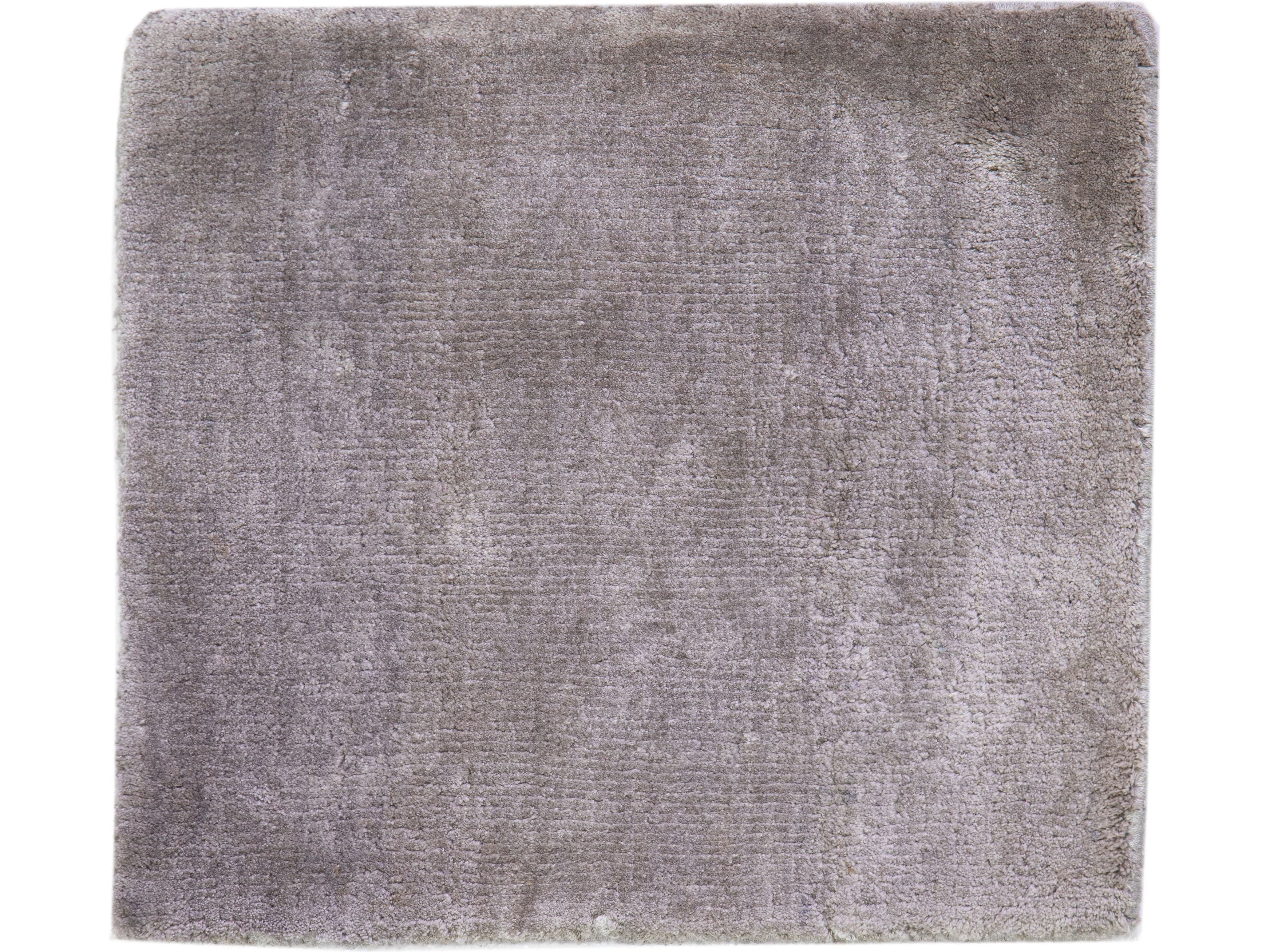 Modern Solid Style Custom Rug