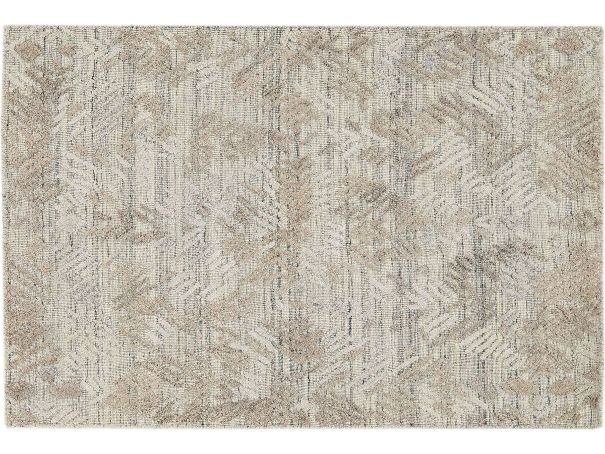 Modern Viscose Custom Rug