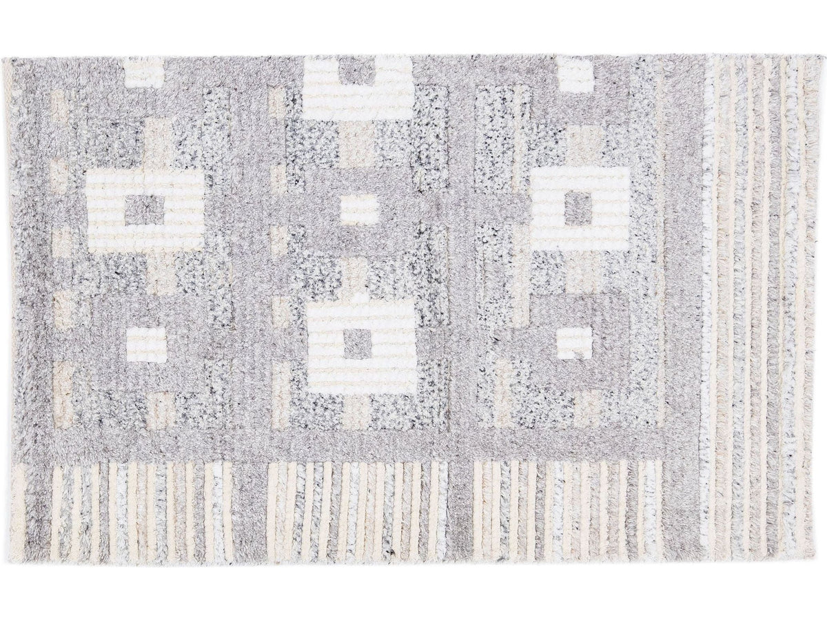 Modern Scandinavian Style Wool Custom Rug