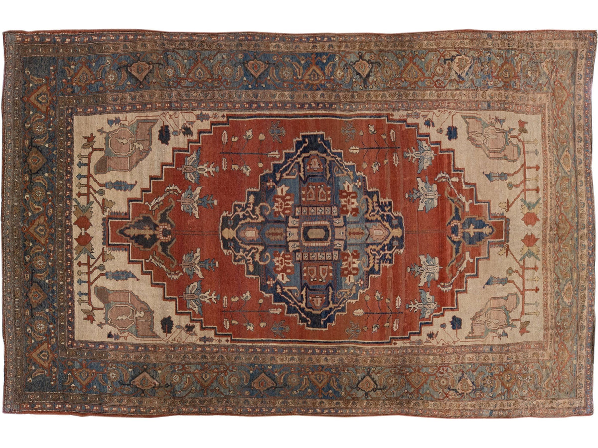 Vintage Bakshaish wool Rug 10 X 15