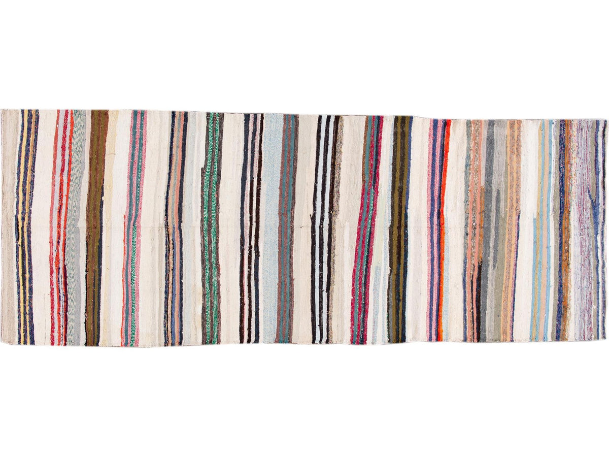 Vintage Kilim Wool Rug, 5 X 14
