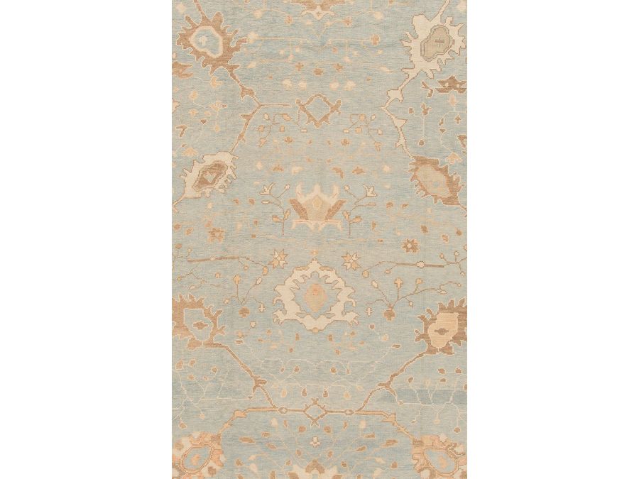 Modern Turkish Oushak Handmade Rug 9 X 12