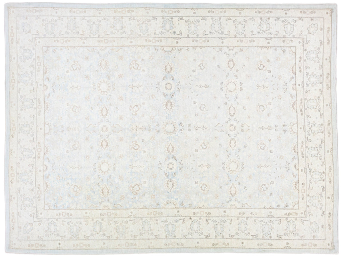 Modern Tabriz Wool Rug 9 X 12