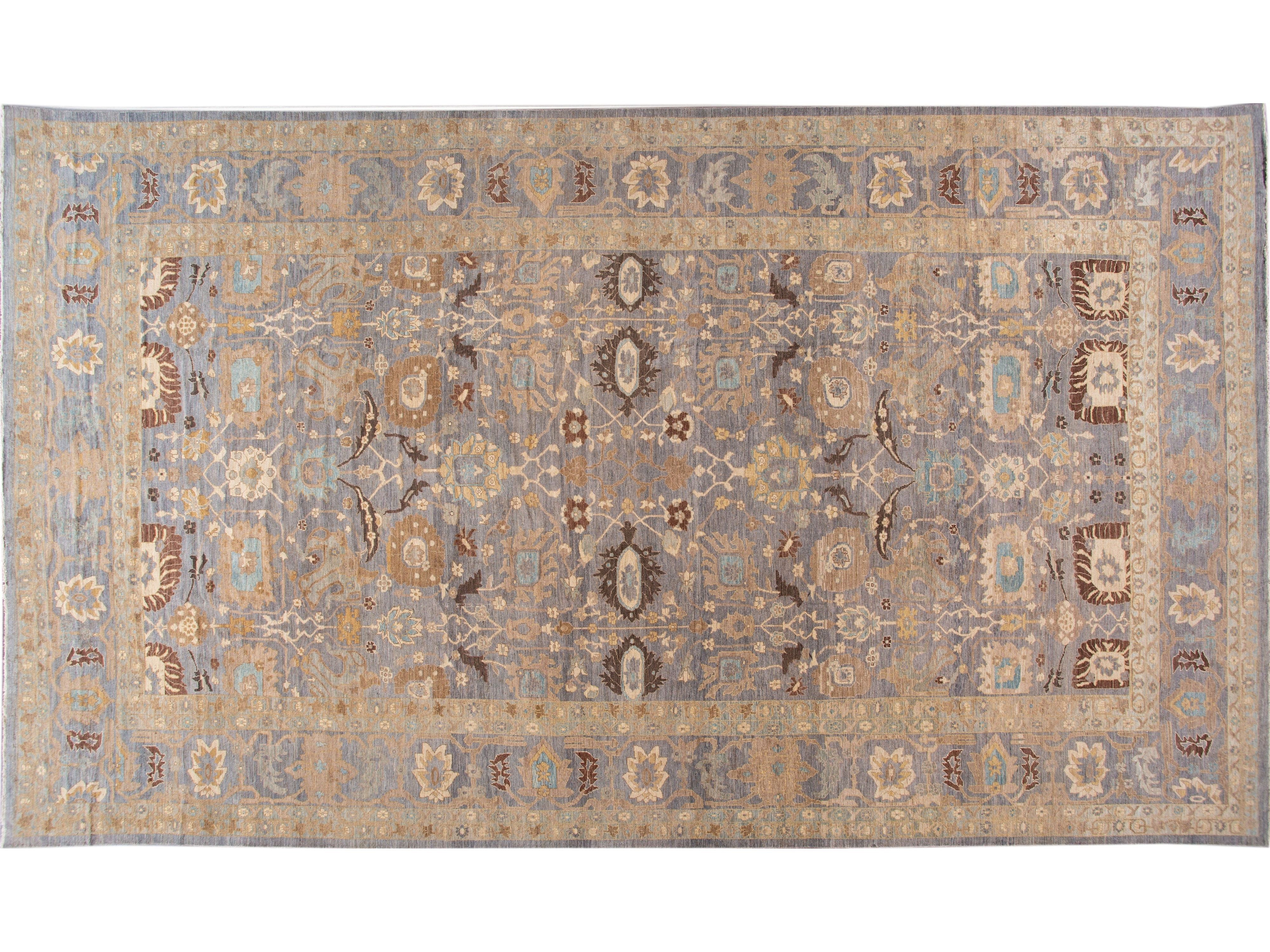 21st Century Modern Sultanabad Oversize Wool Rug
