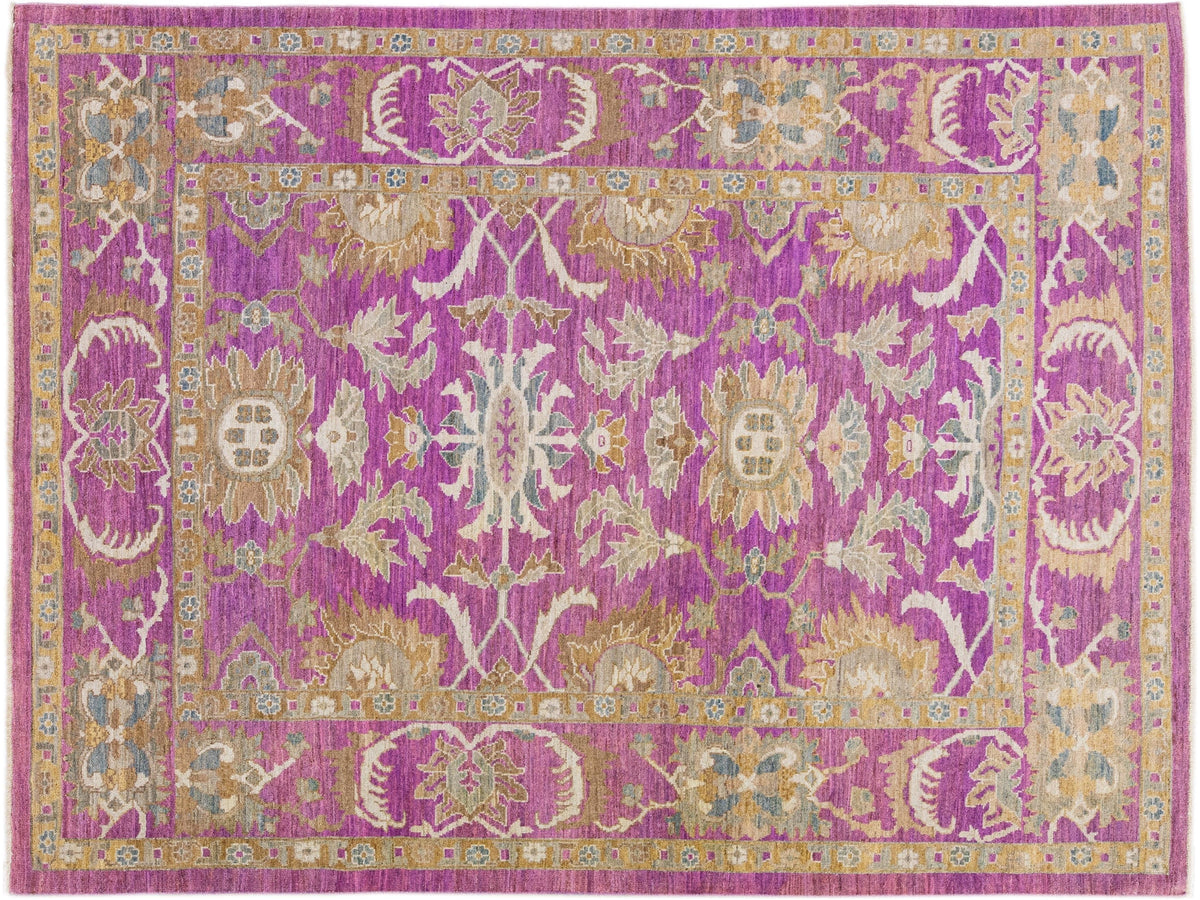 Modern Indian Mahal Rug 8 X 11
