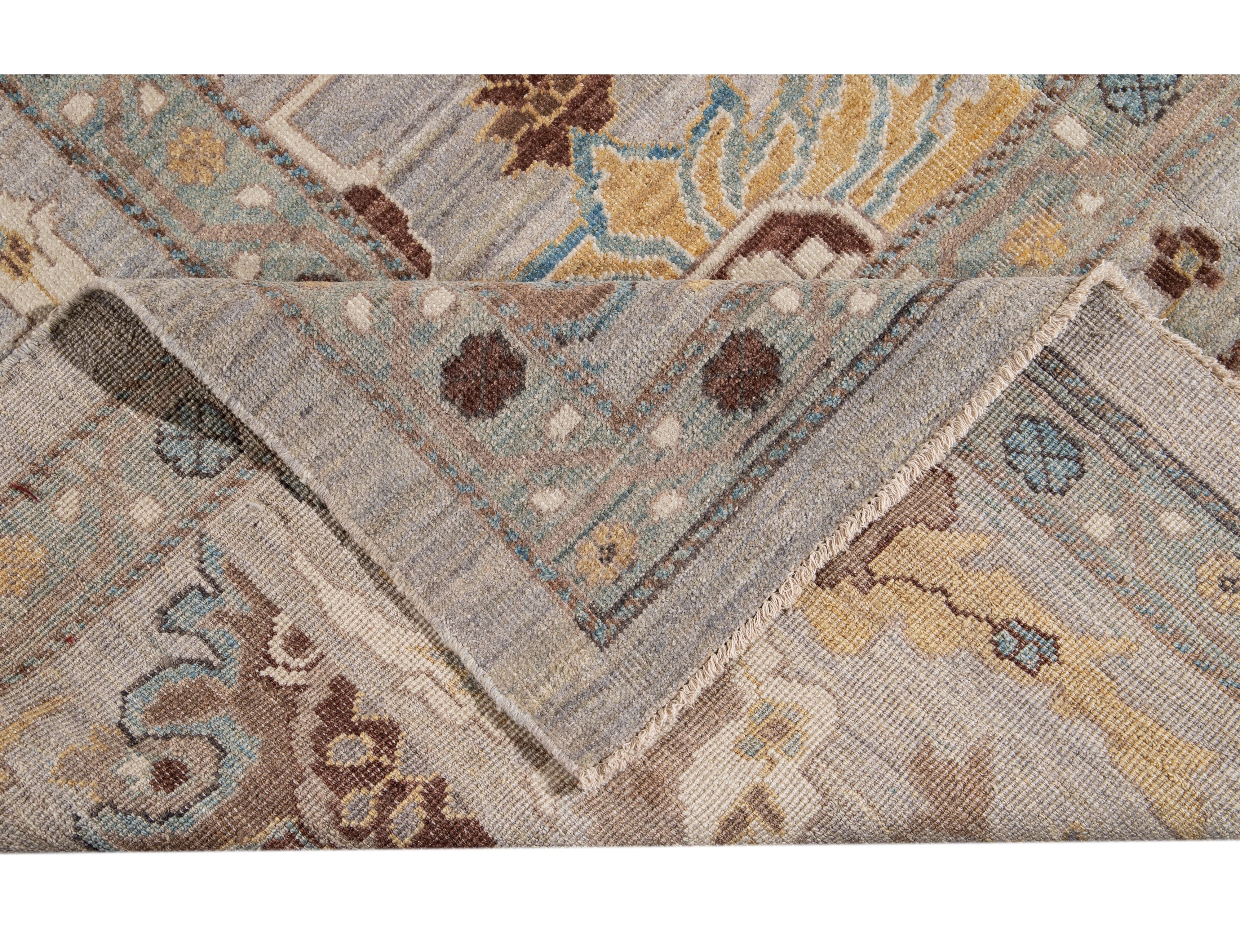 21st Century Modern Sultanabad Oversize Wool Rug