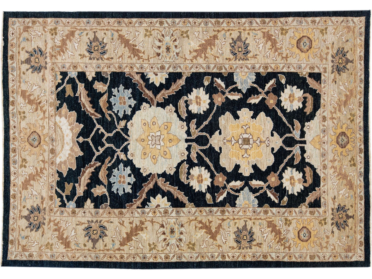 Modern Sultanabad Rug 7 X 10