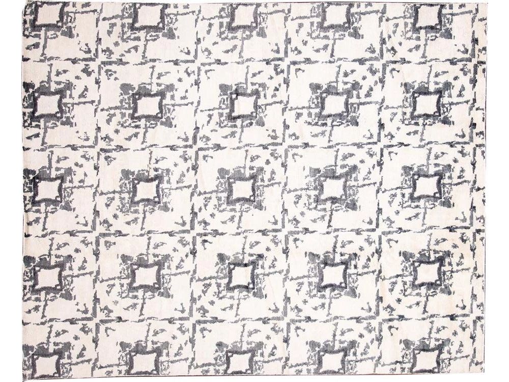 21st Century Modern Wool and Silk Rug 8' x 10'