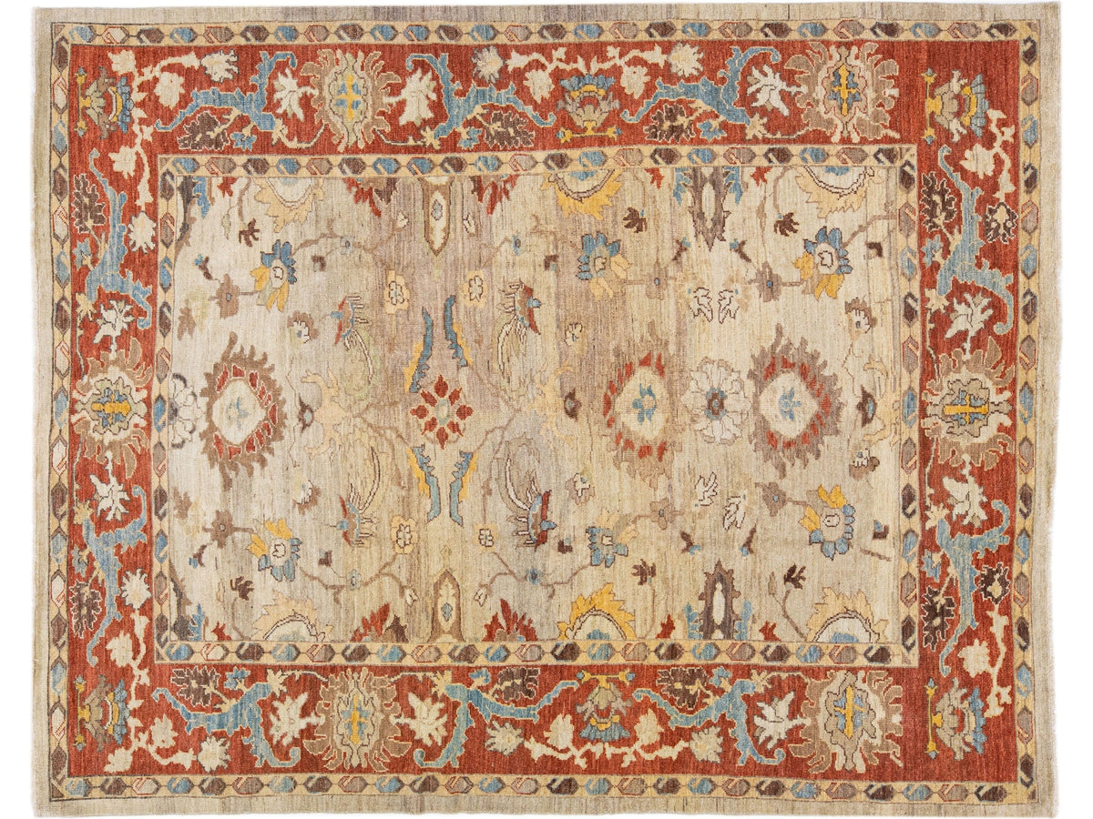 Modern Sultanabad Rug 8 X 10