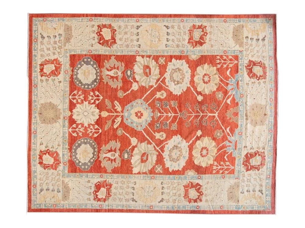 Modern Oversize Sultanabad Wool Rug 12 X 15