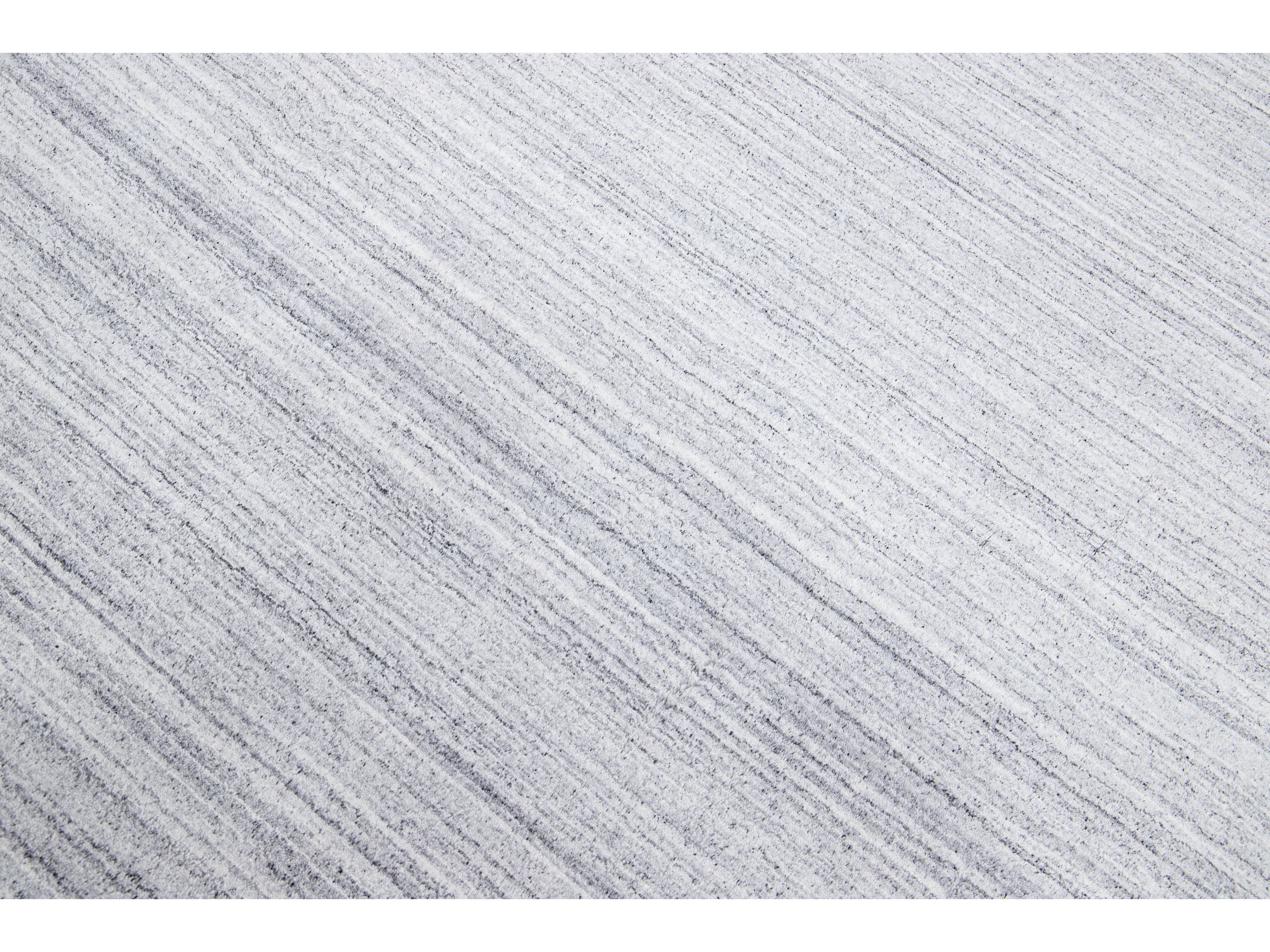 Modern Gabbeh Style Rug 13 x 16