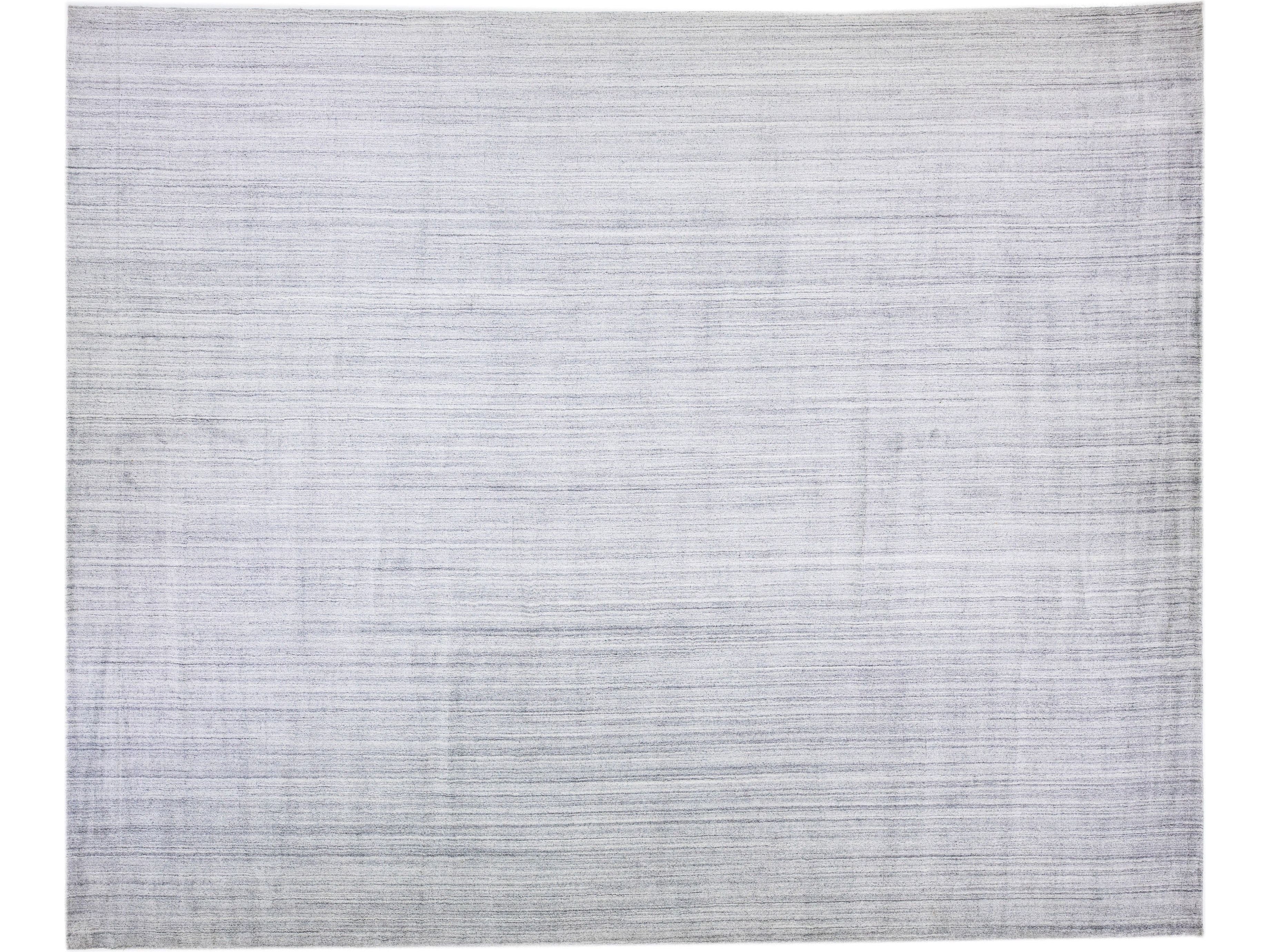 Modern Gabbeh Style Rug 13 x 16