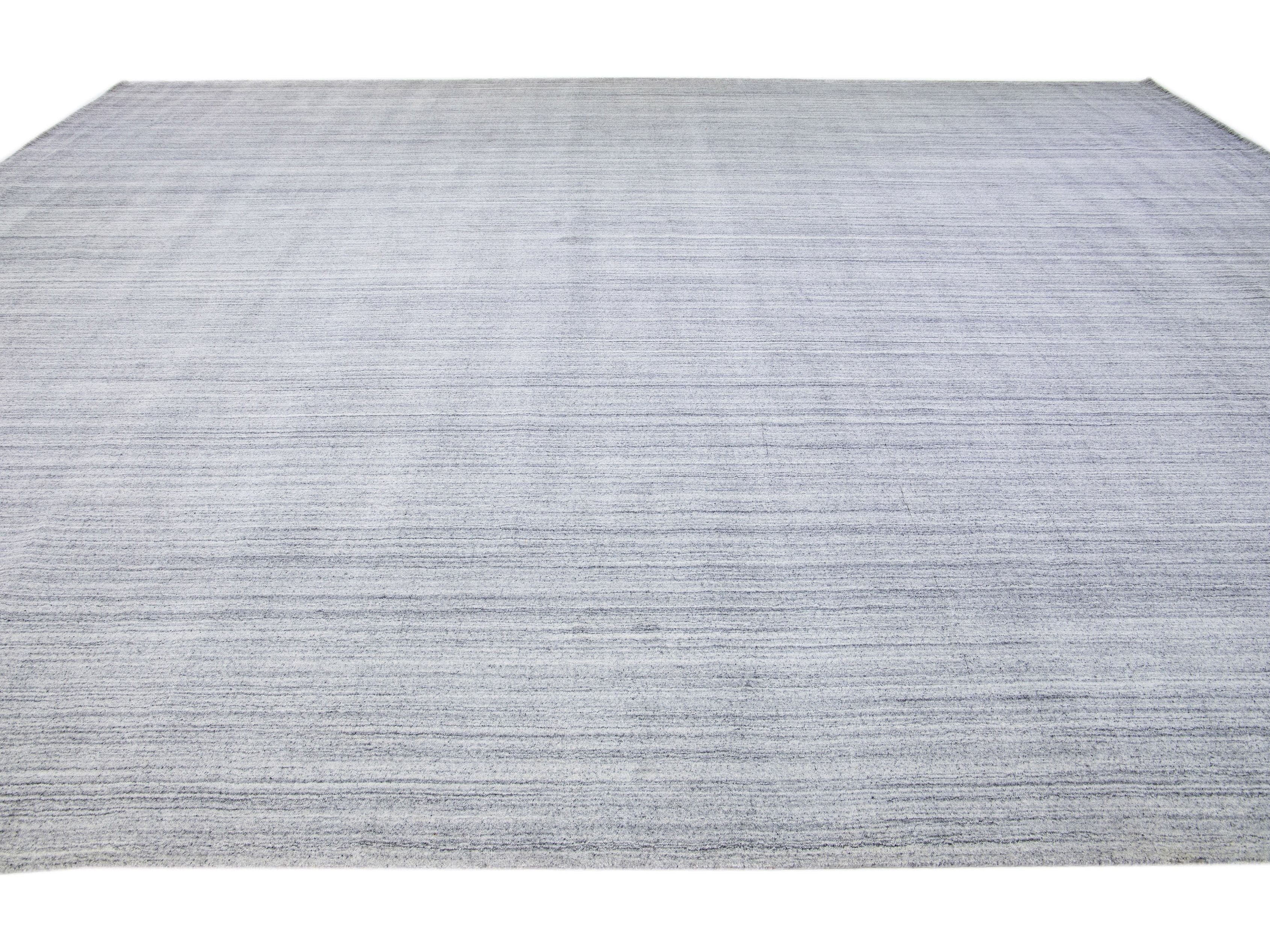 Modern Gabbeh Style Rug 14 x 17