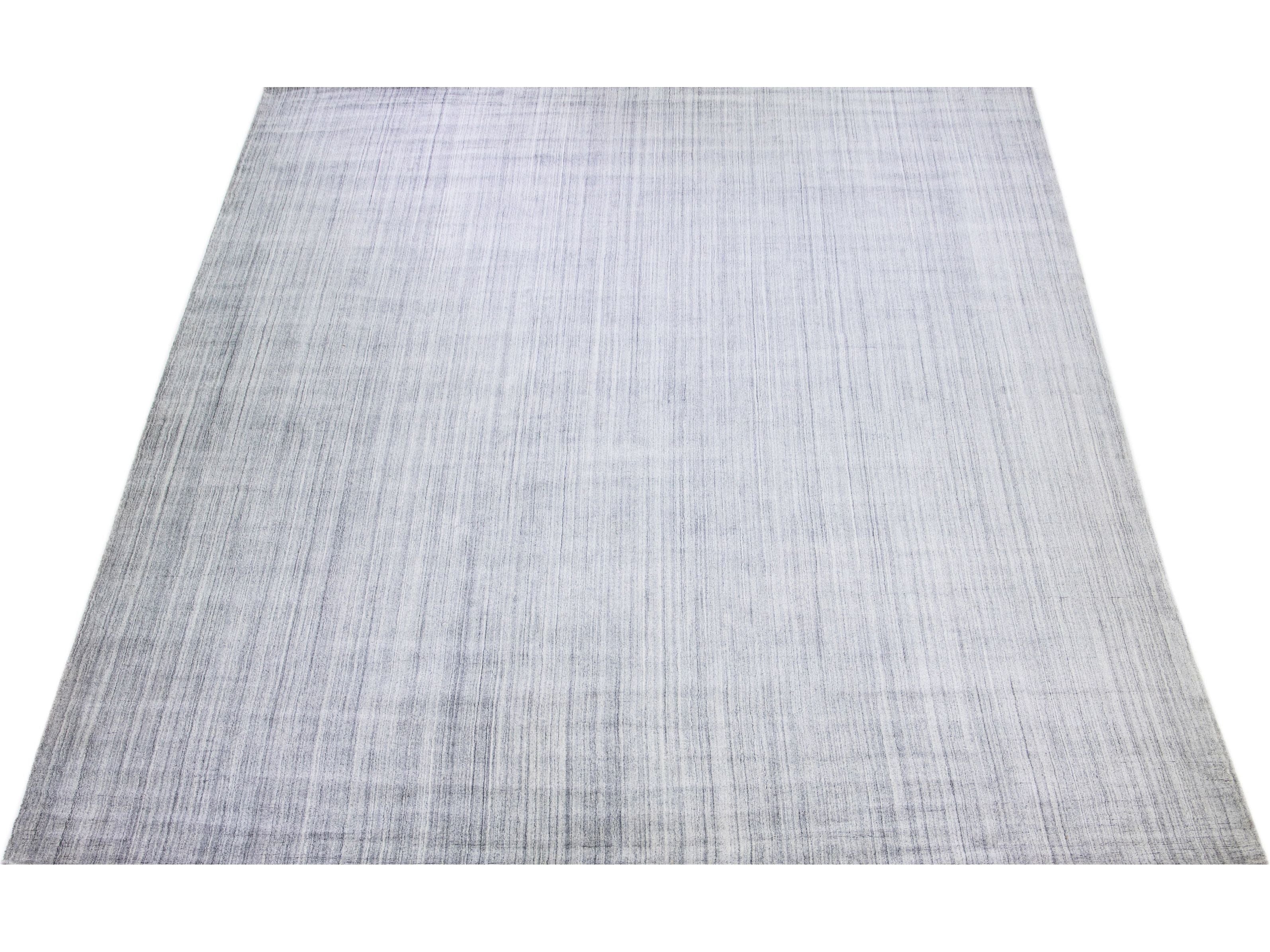 Modern Gabbeh Style Rug 14 x 17