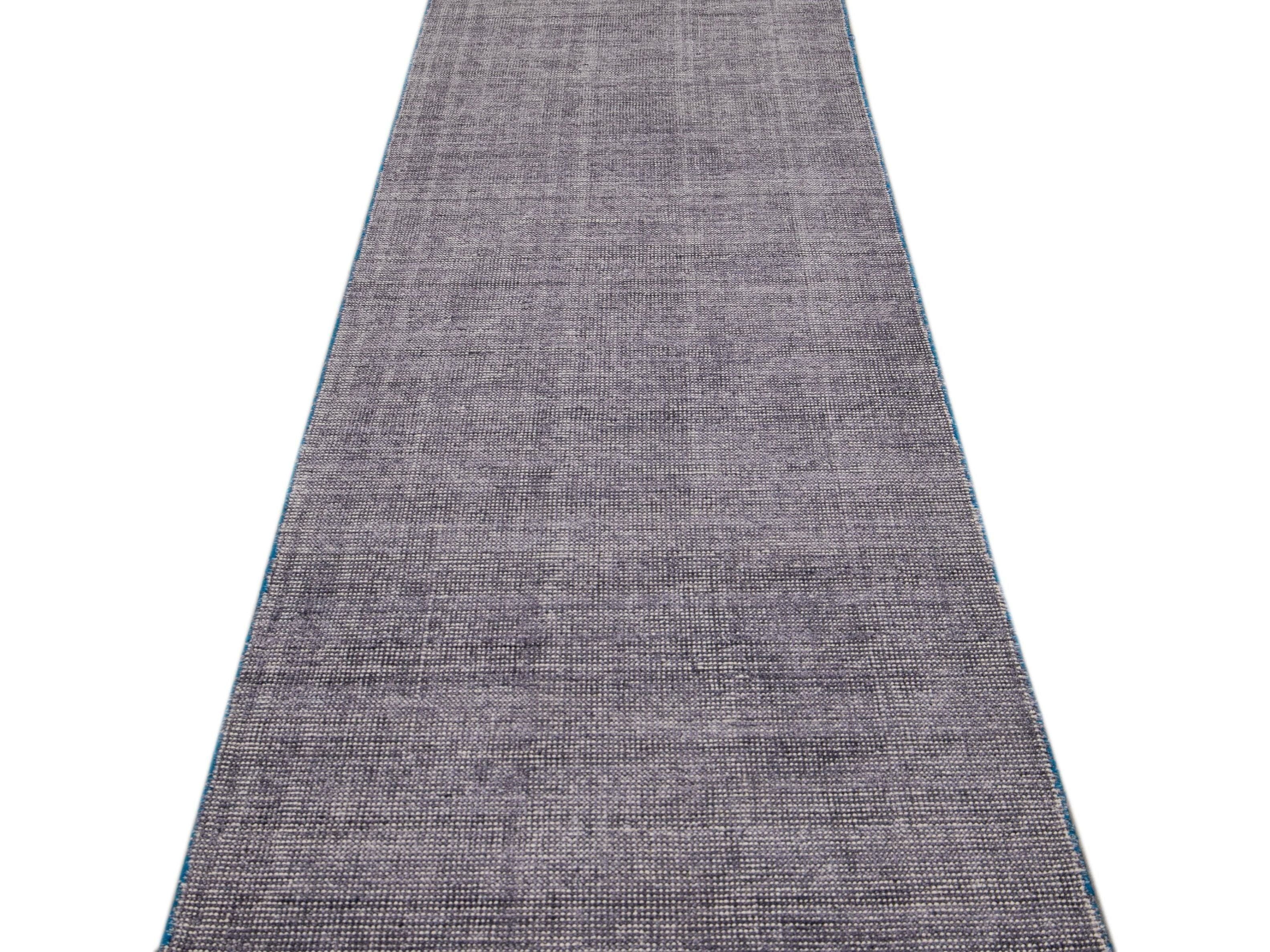 Modern Groove Collection Rug 3 x 12