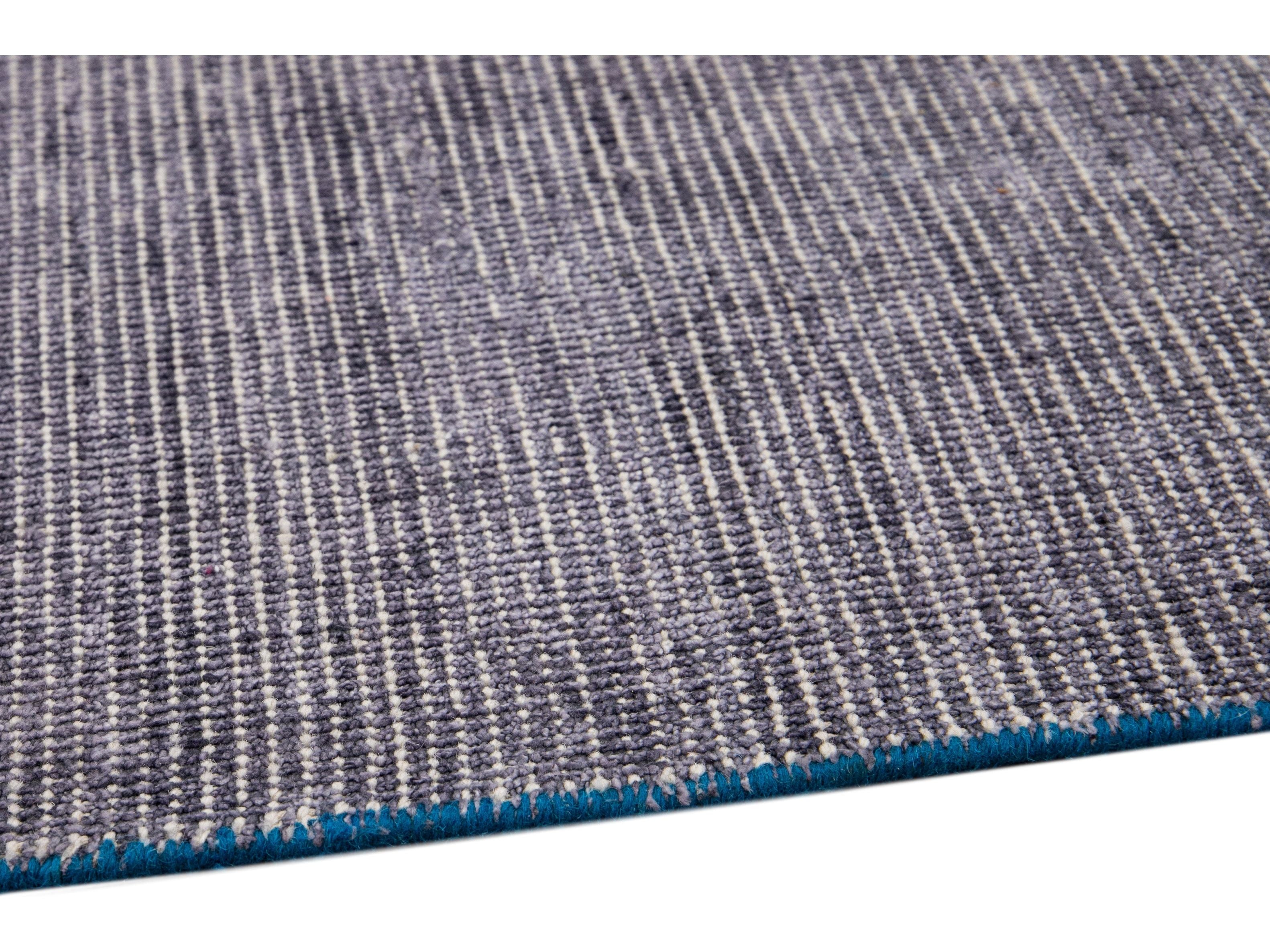 Modern Groove Collection Rug 3 x 12