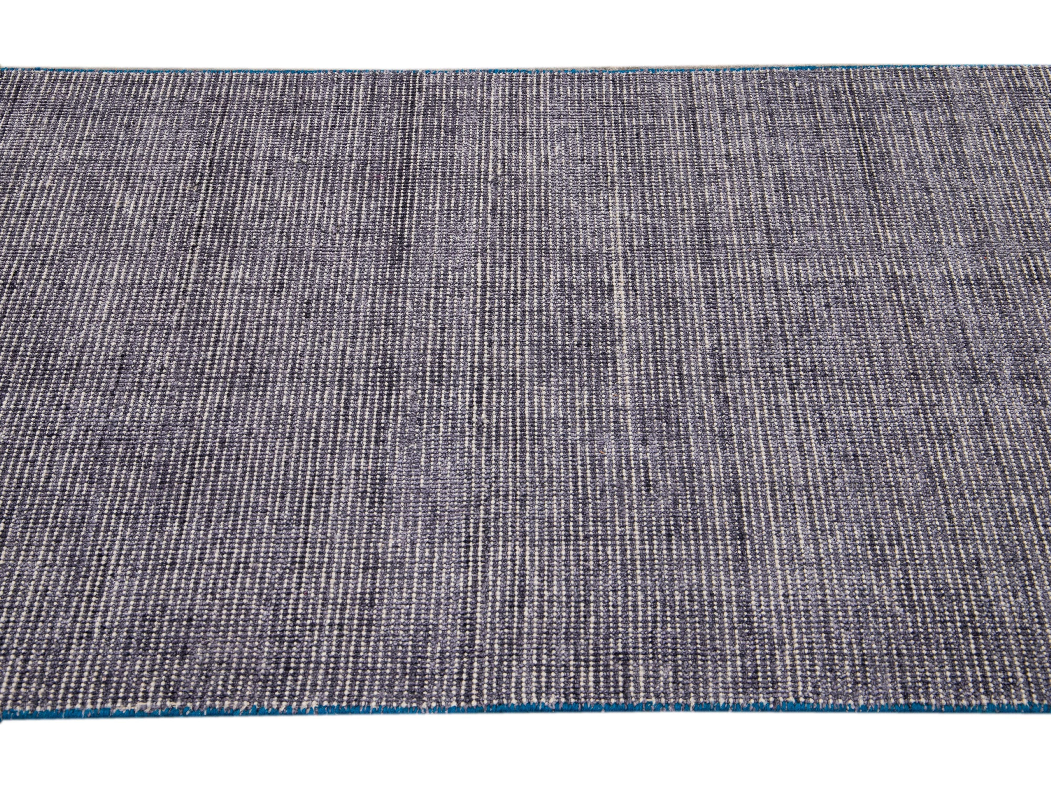 Modern Groove Collection Rug 3 x 12