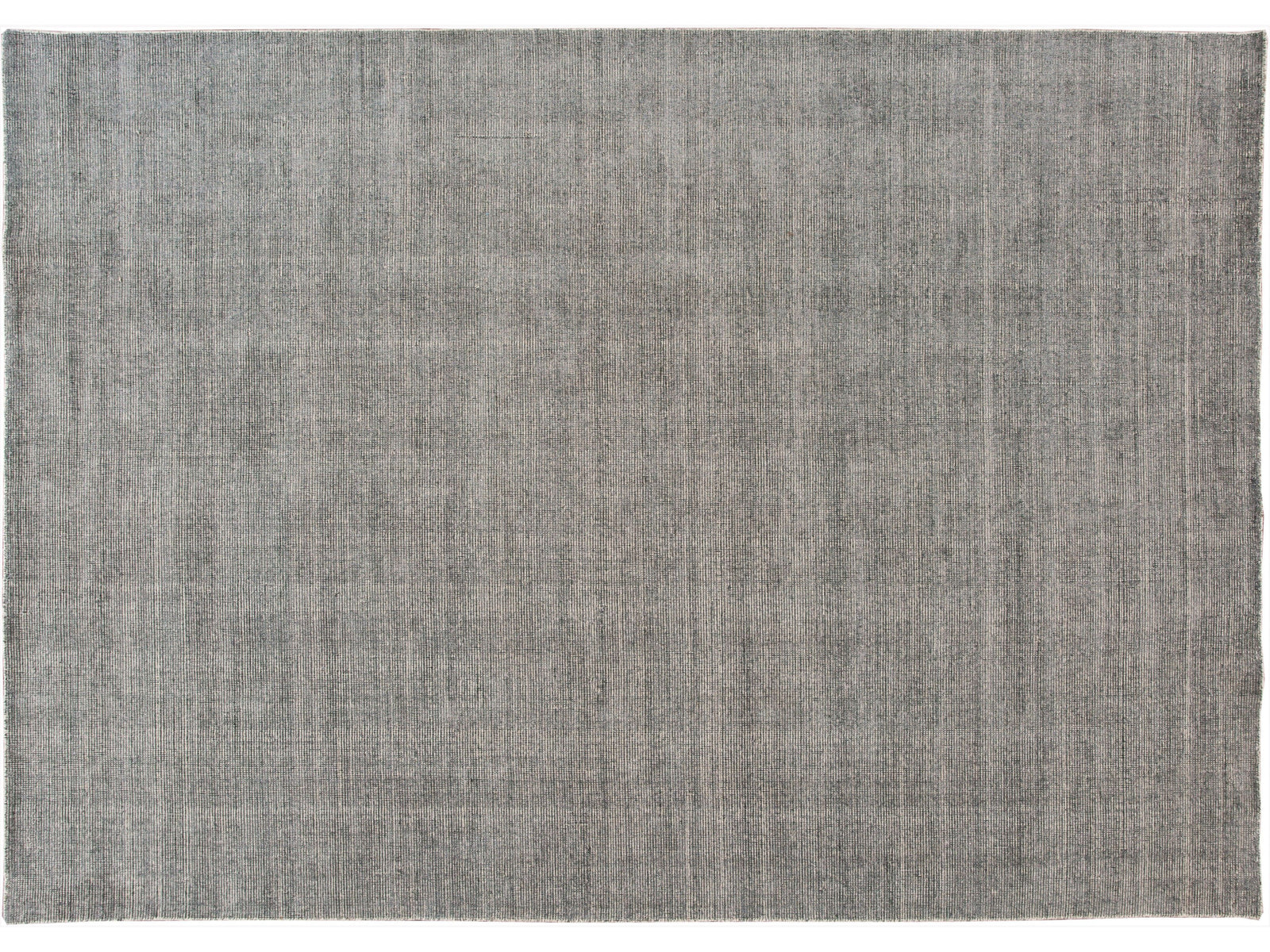 Modern Bamboo & Silk Groove Rug 10 X 14