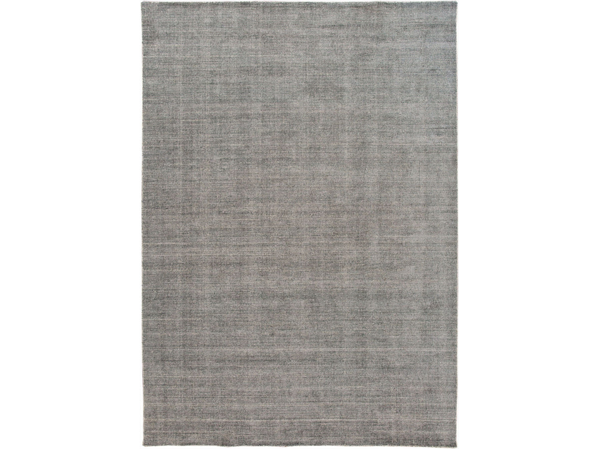 Modern Bamboo & Silk Groove Rug 10 X 14