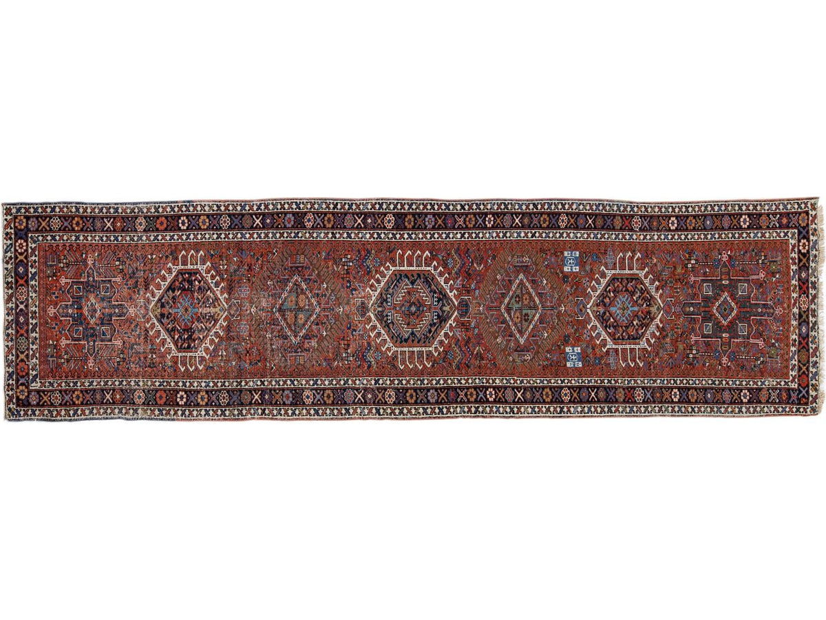 Vintage Karajah Wool Runner 3 X 11