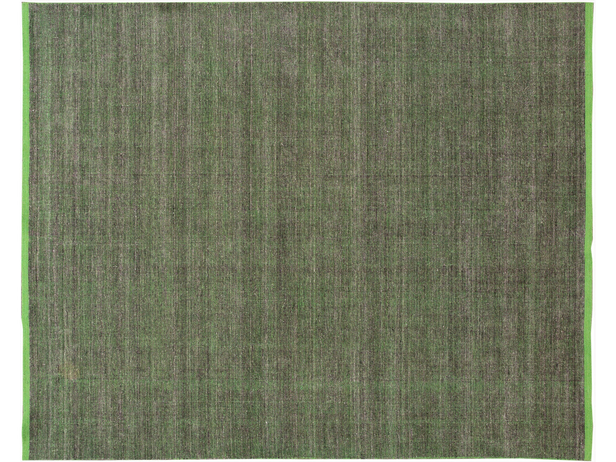 Modern Bamboo & Silk Groove Rug 9 X 12