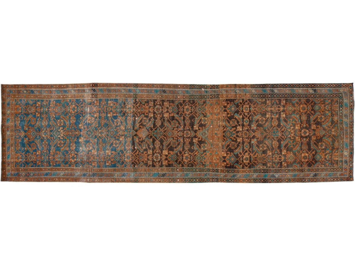 Vintage Malayer Wool Runner 4 X 15