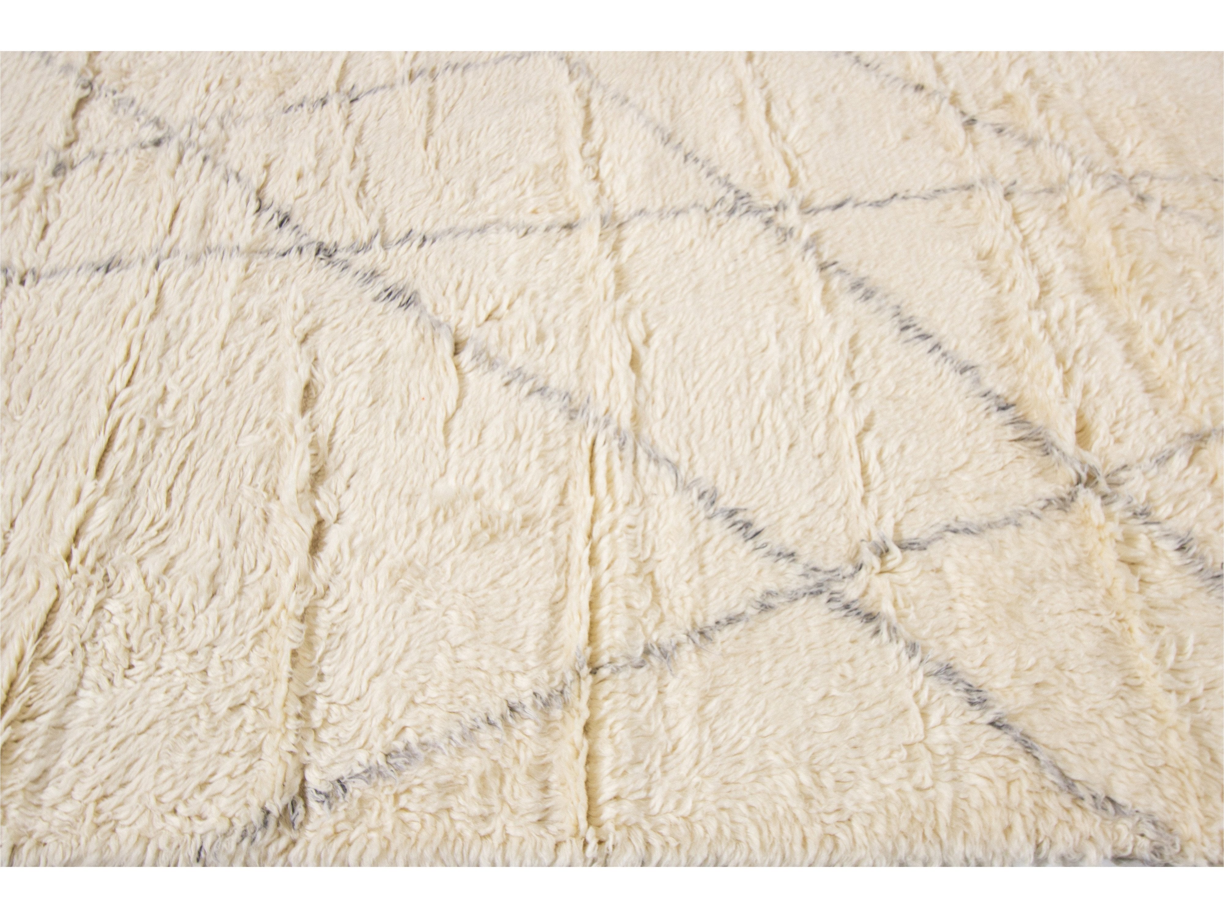 Modern Moroccan Style Wool Rug 12 X 15
