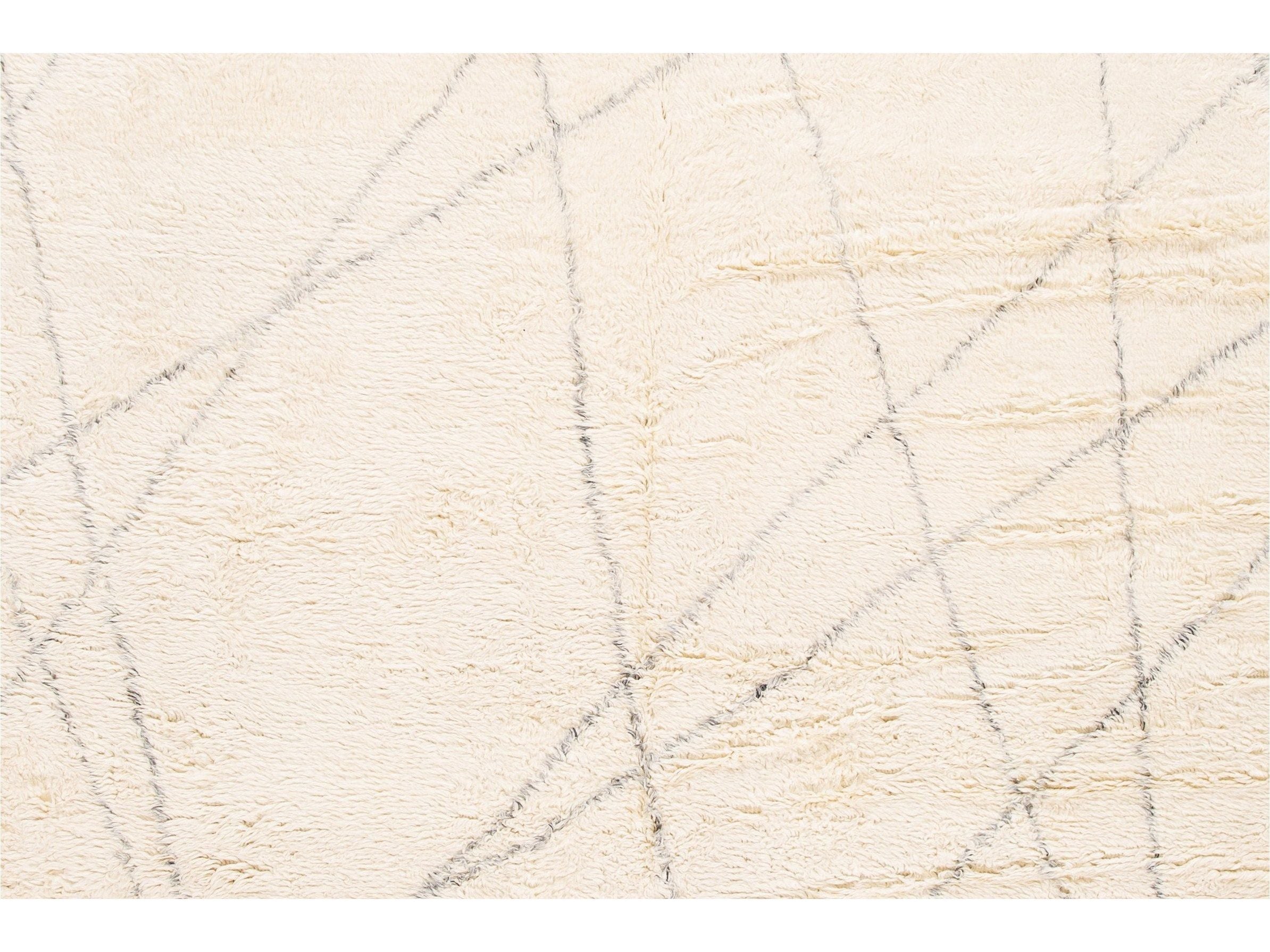 Modern Moroccan Style Wool Rug 12 X 15
