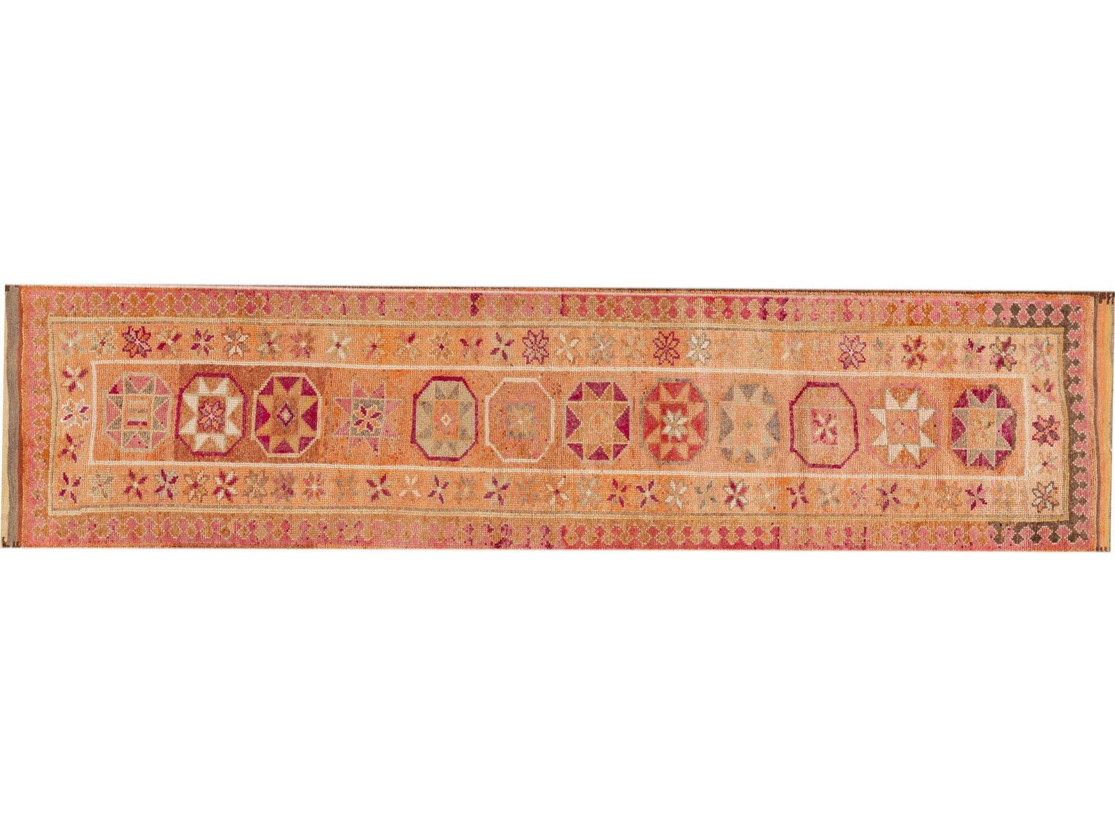 20th Century Vintage Turkish Anatolian Runner Rug, 3 X 13